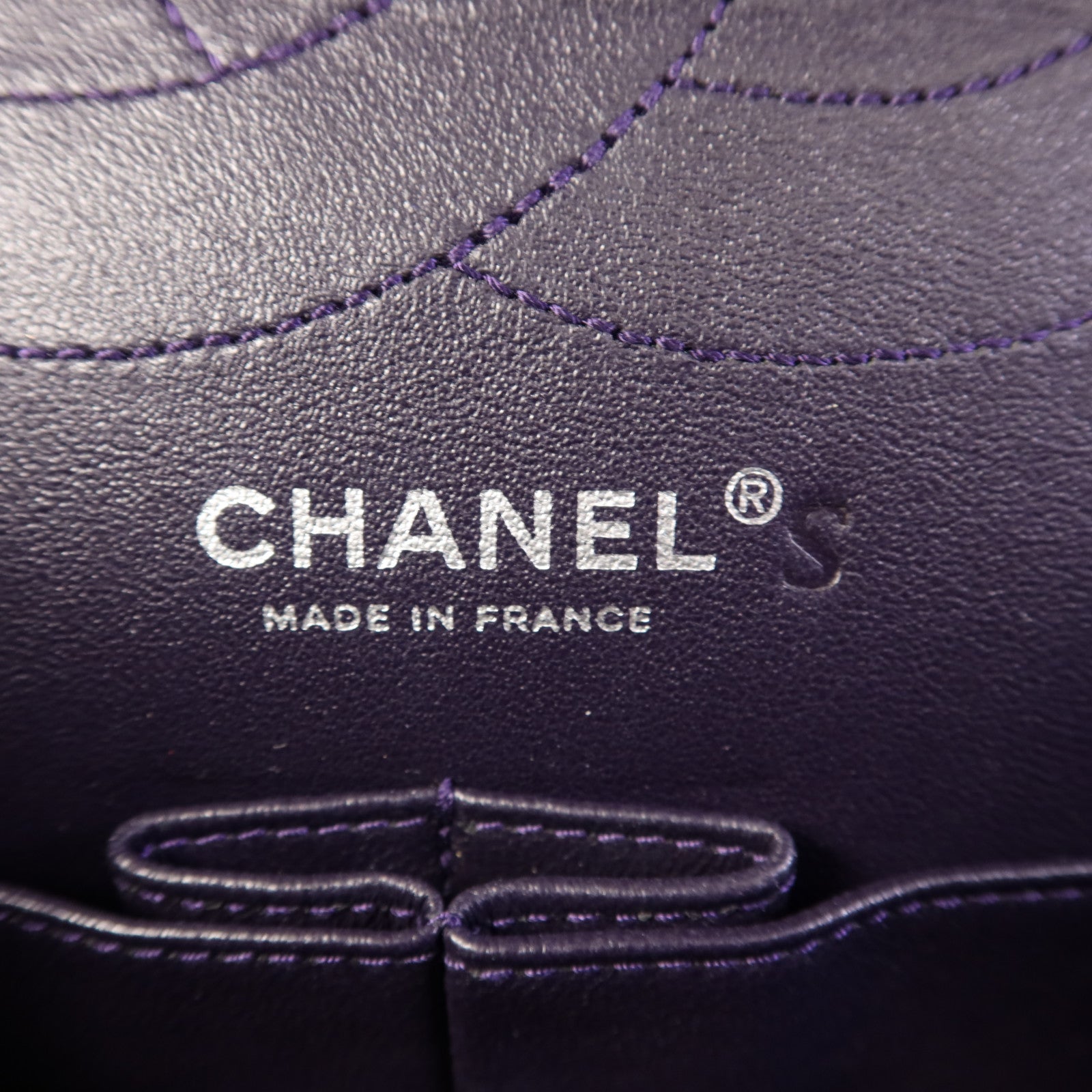 CHANEL 【激減優惠】牛皮皮革2.55 Jumbo銀扣鏈帶肩背袋