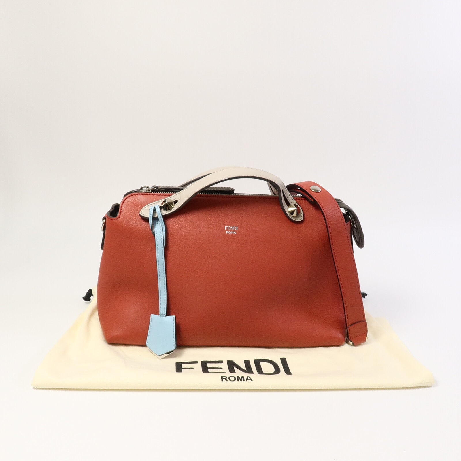 FENDI 牛皮皮革By The Way手挽肩背兩用袋