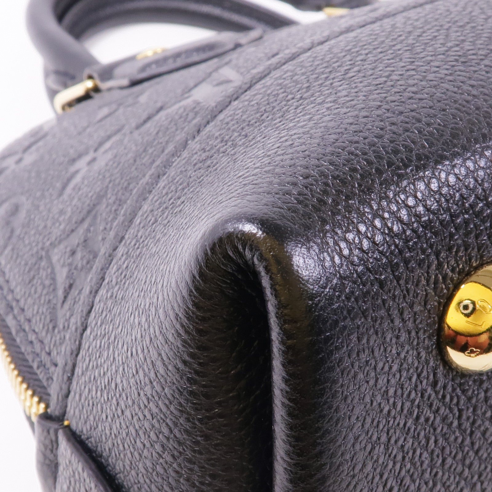 LOUIS VUITTON Monogram Empreinte Neo Alma BB金扣手挽肩背兩用袋
