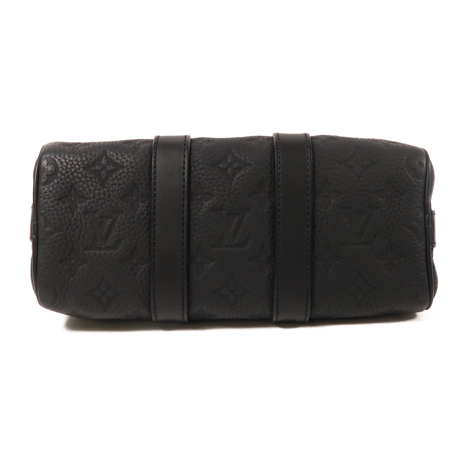 LOUIS VUITTON Monogram Taurillon Keepall Bandouliere 25手挽肩背兩用袋