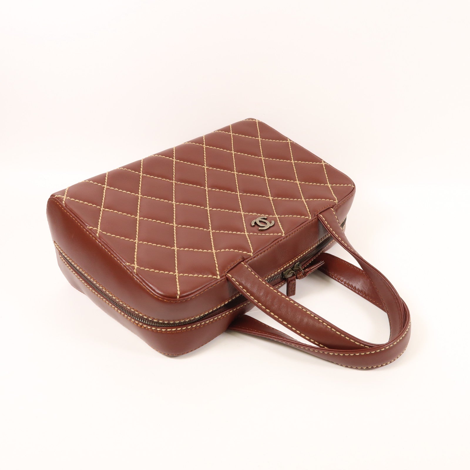 CHANEL 牛皮皮革Hand Bag手挽袋