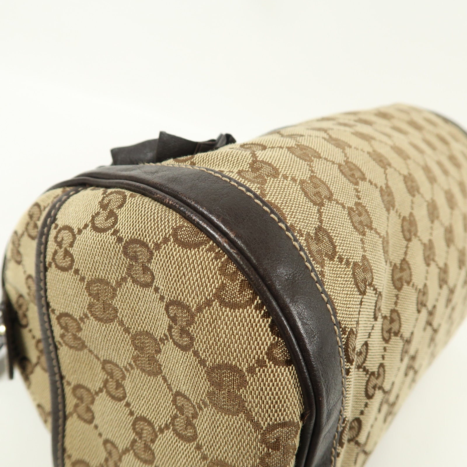 GUCCI 帆布Hand Bag金扣手挽袋
