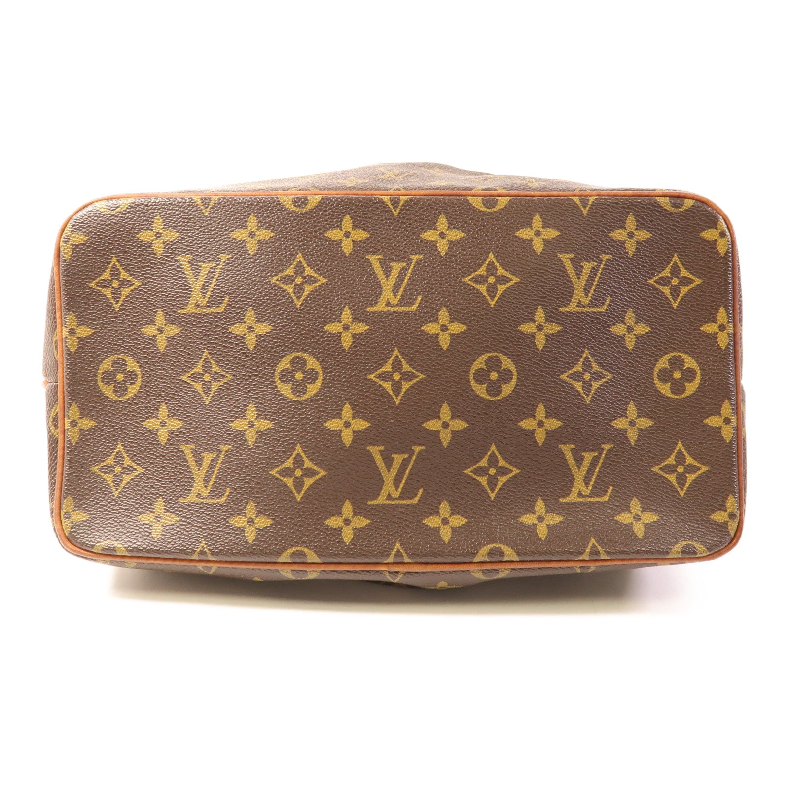 LOUIS VUITTON Monogram Palermo PM金扣手挽肩背兩用袋棕色
