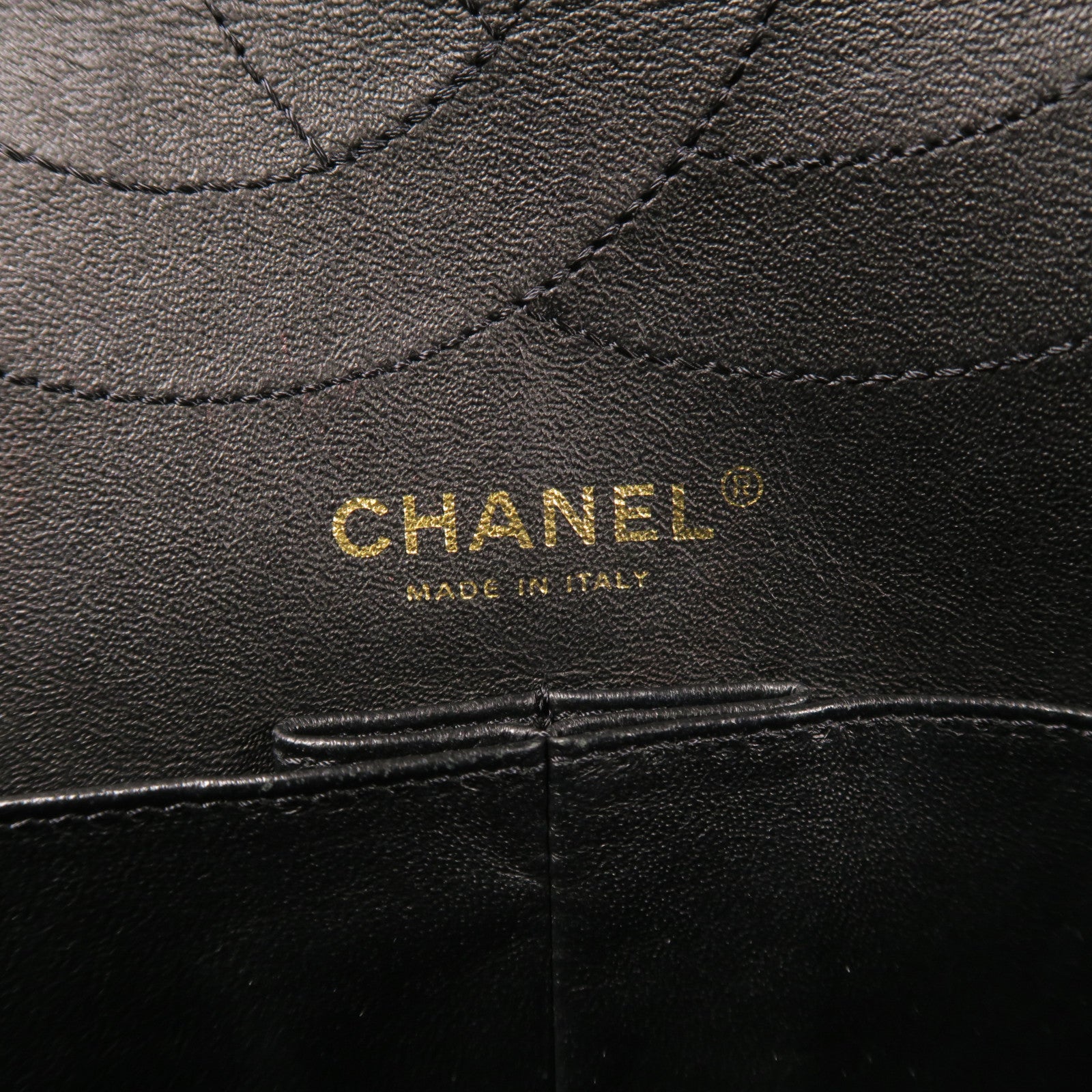 CHANEL 羊皮皮革2.55金扣鏈帶肩背袋