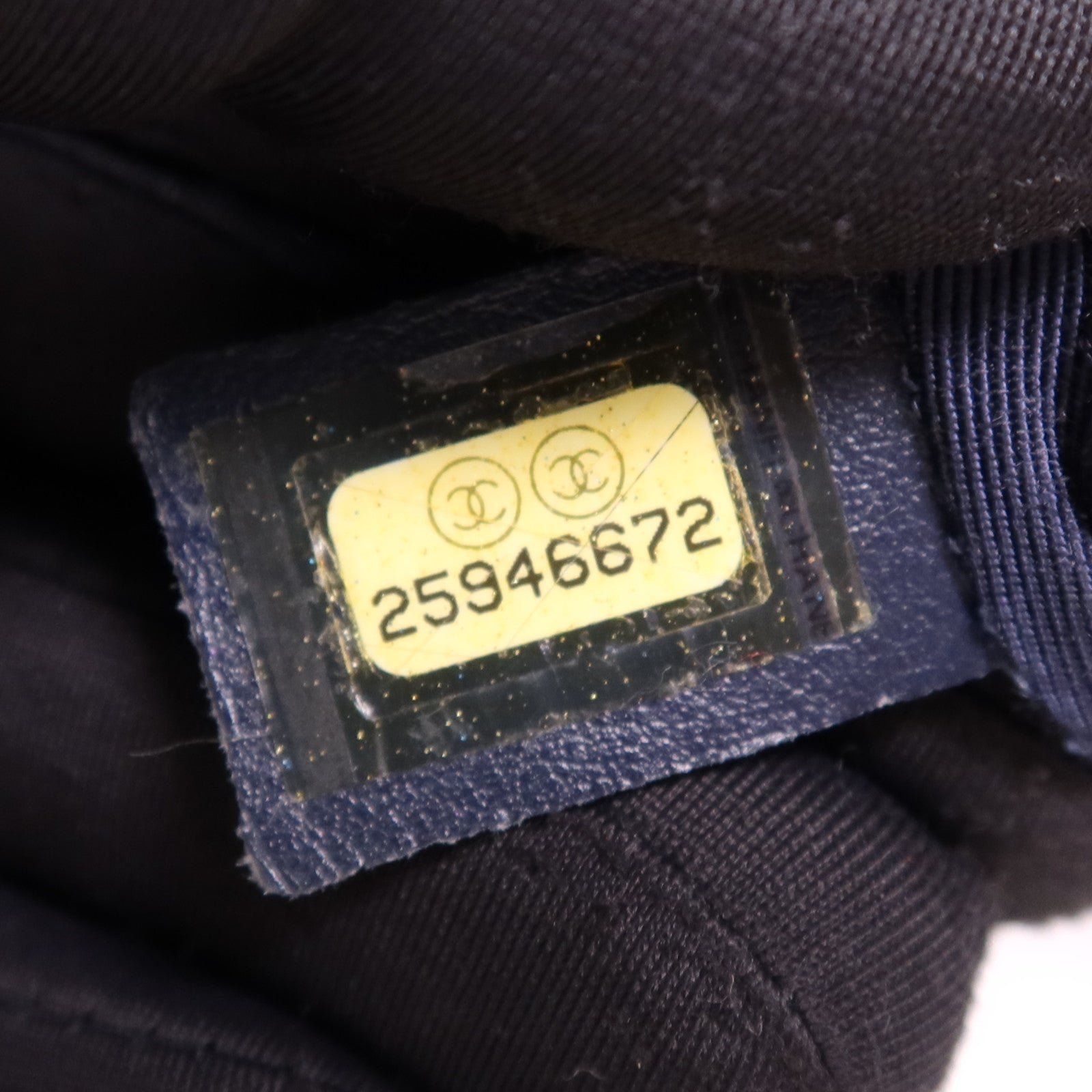 CHANEL 牛皮皮革Shoulder Bag銀扣鏈帶肩背袋