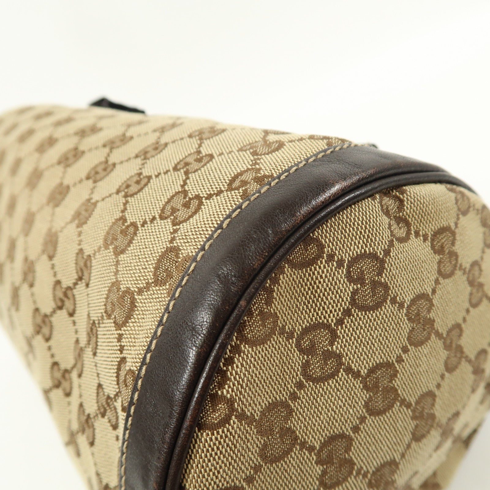 GUCCI 帆布Hand Bag金扣手挽袋