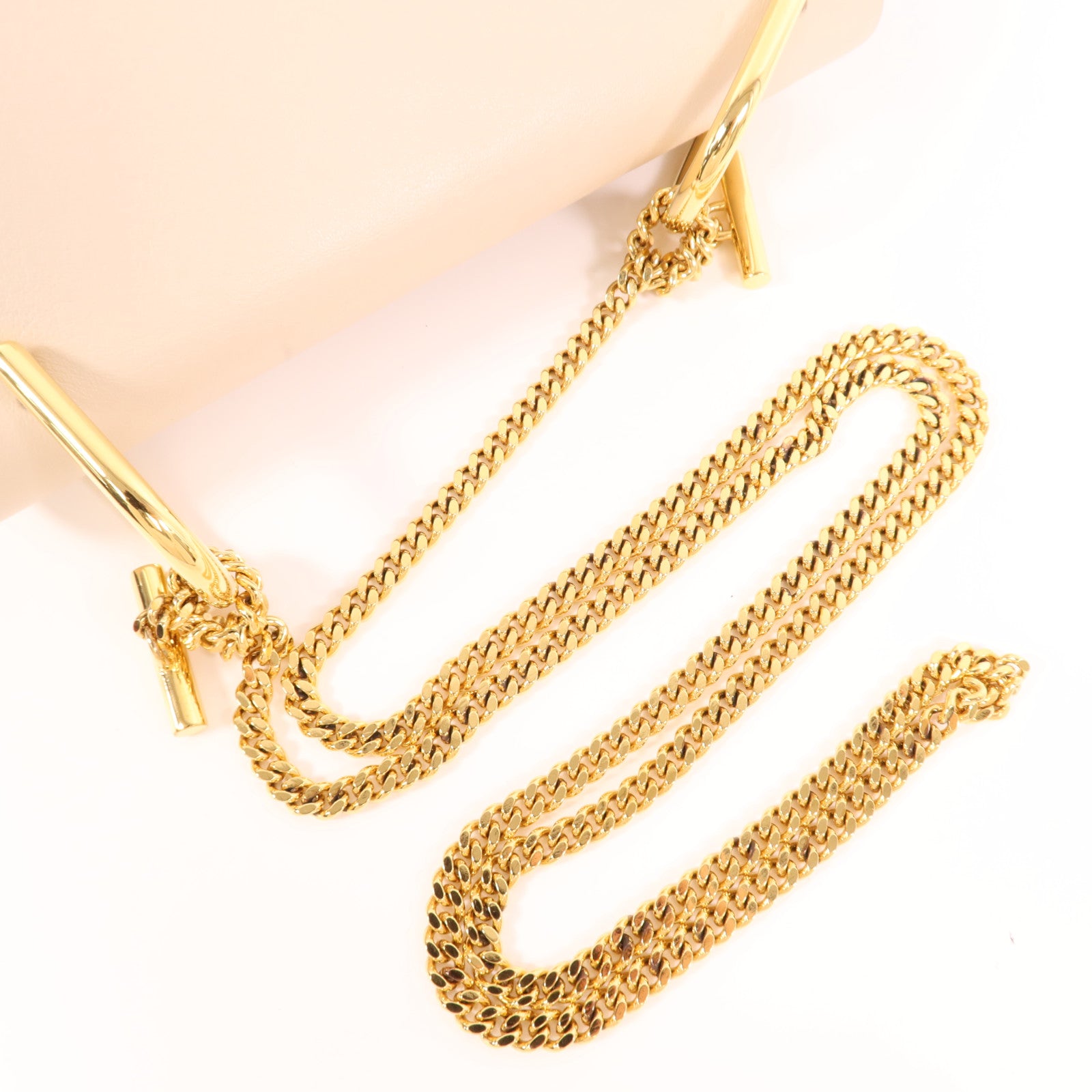 Chloe 牛皮皮革Drew Bag金扣鏈帶肩背袋