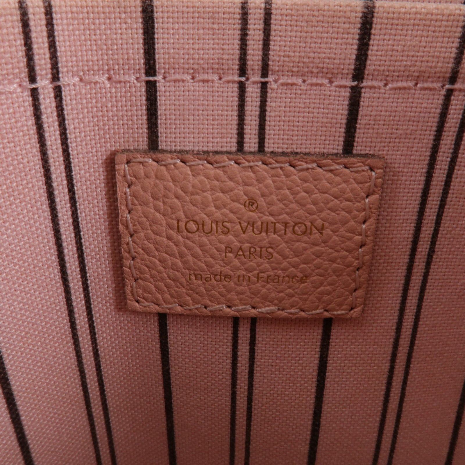 LOUIS VUITTON Monogram Empreinte Montaigne MM手挽肩背兩用袋