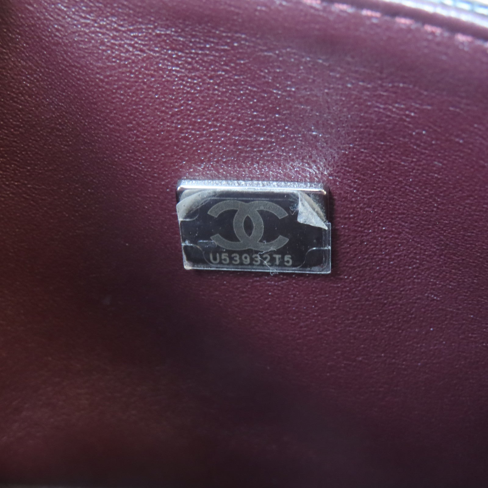 CHANEL 菱格牛皮皮革Classic 23cm銀扣鏈帶肩背袋黑色