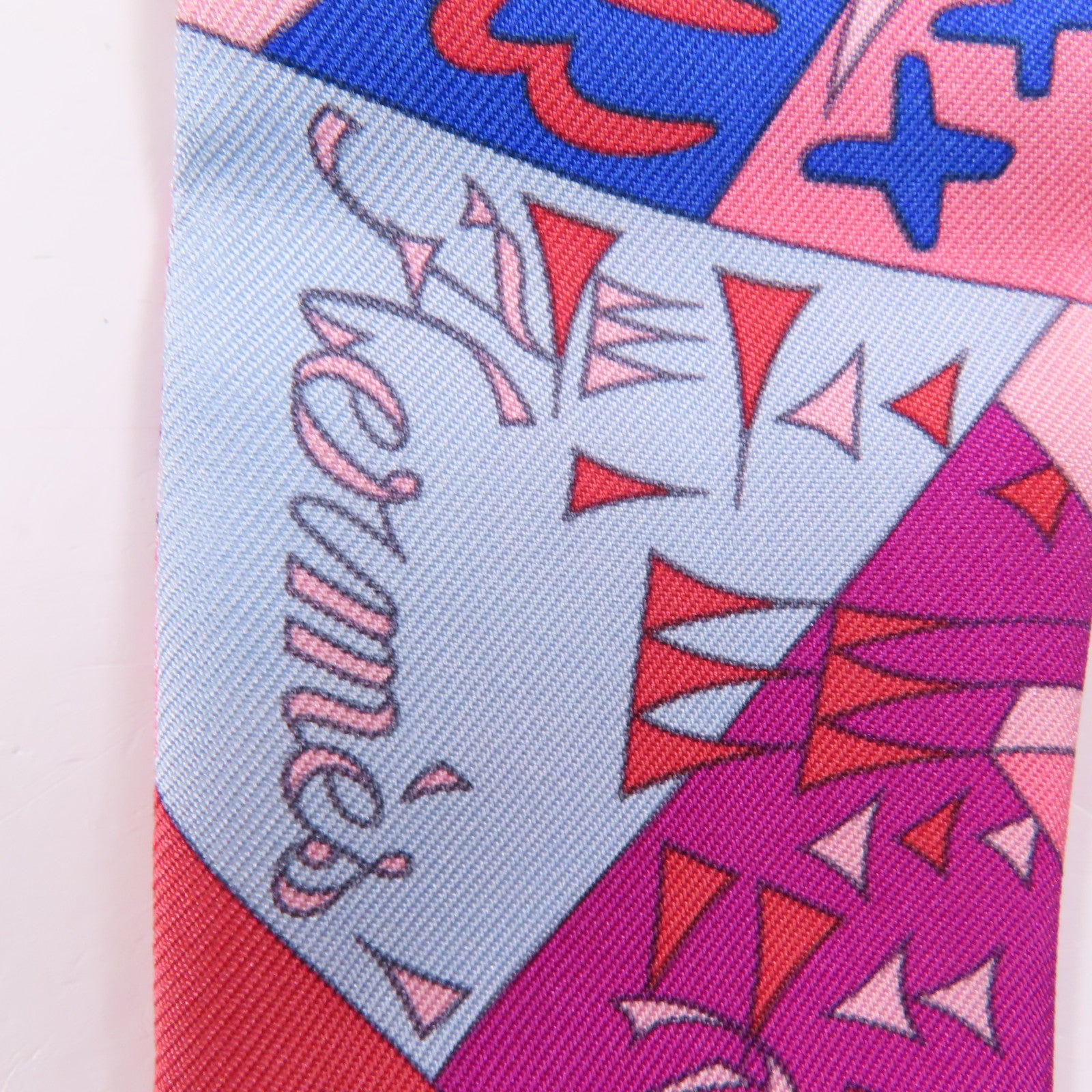 HERMES 絲質Twilly絲巾