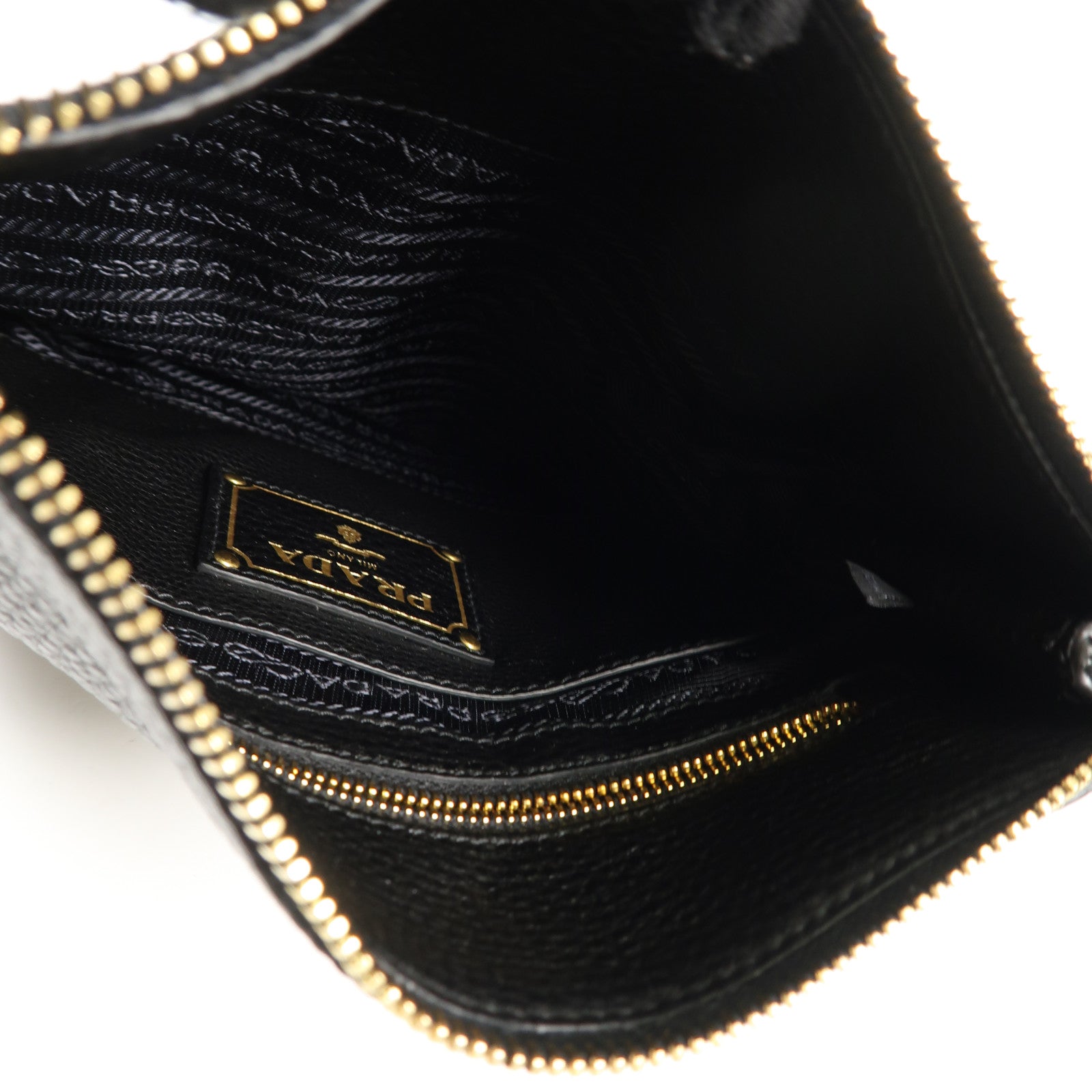 PRADA 牛皮皮革Shoulder Bag金扣肩背袋