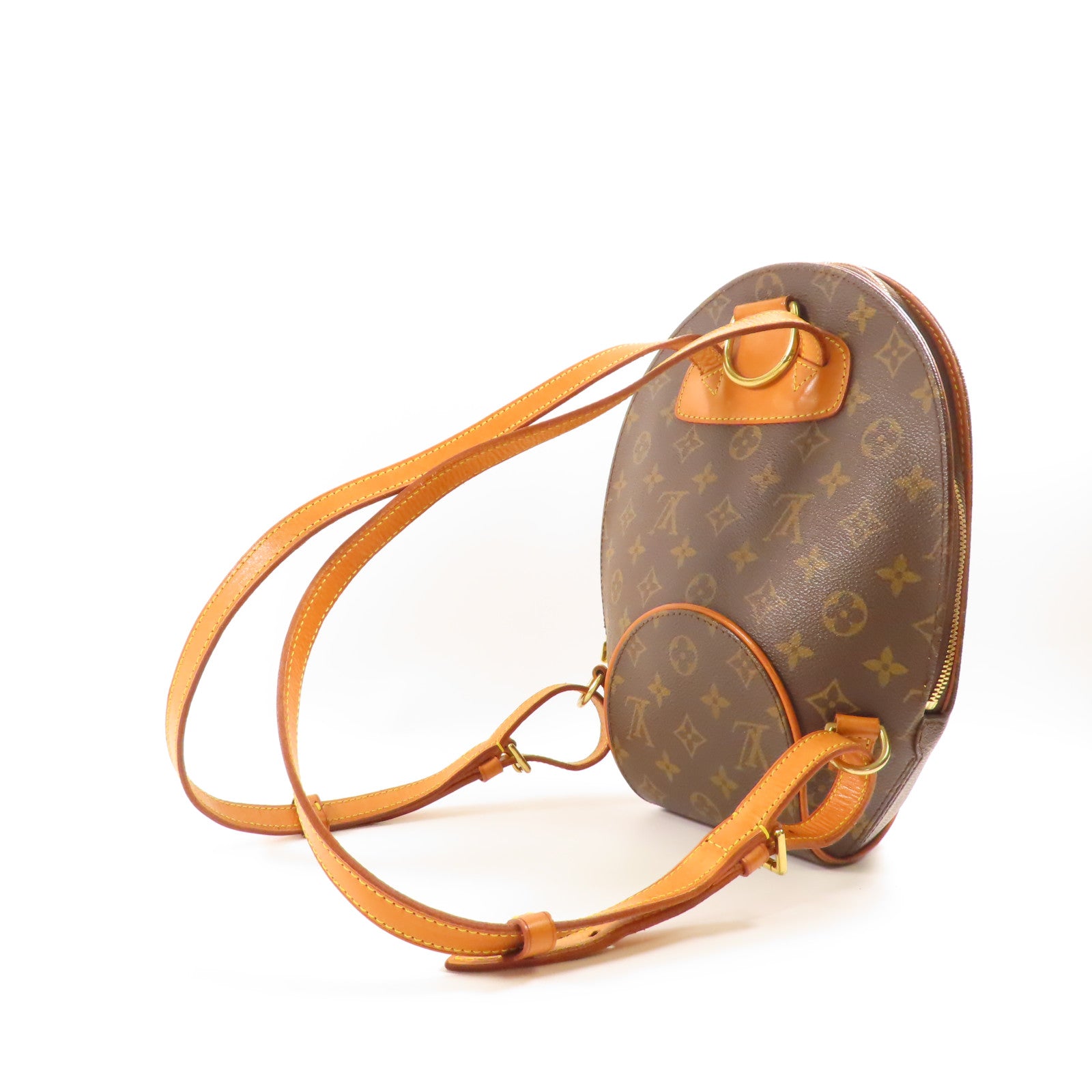 LOUIS VUITTON Monogram Ellipse Sack A Dos金扣背包棕色