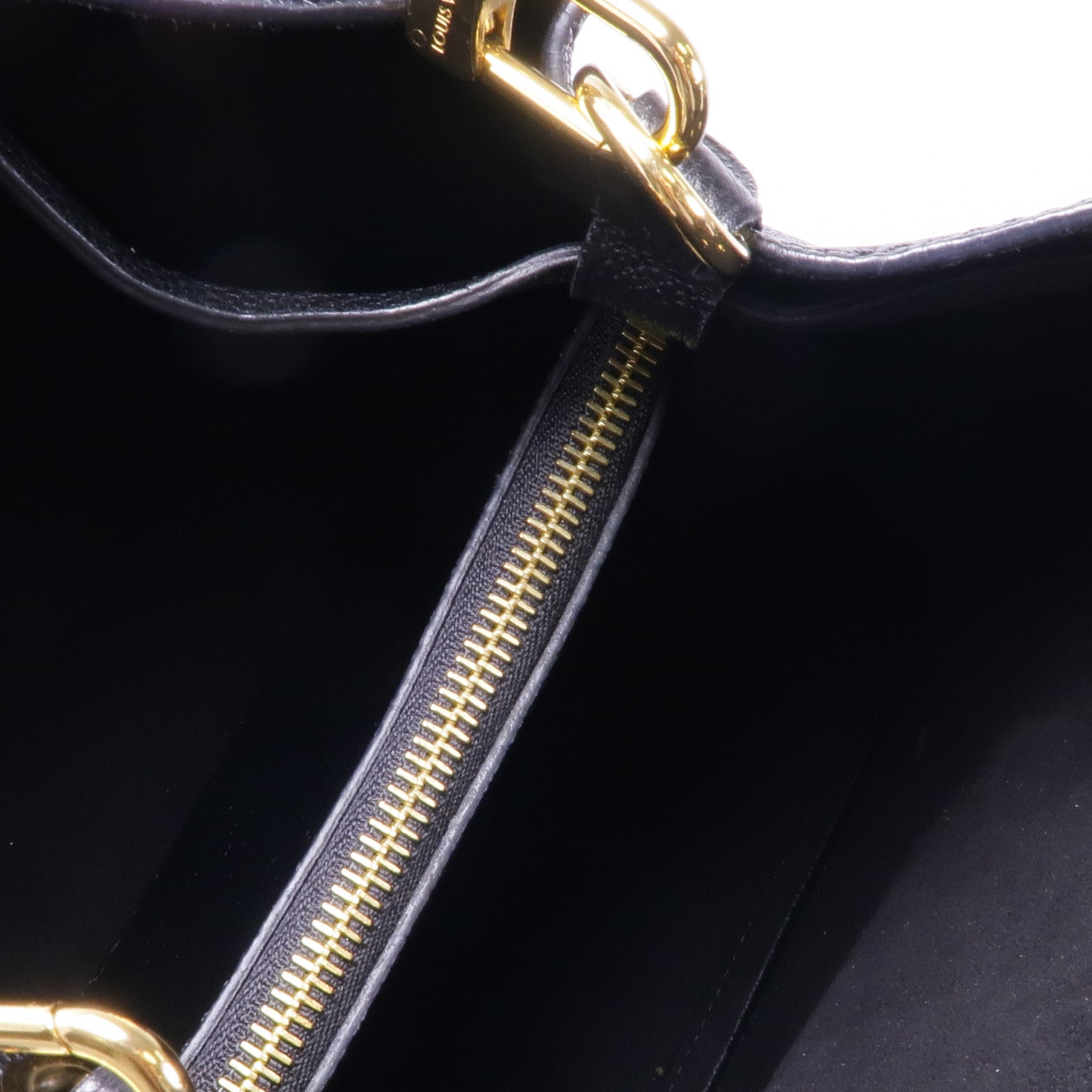 LOUIS VUITTON Monogram Empreinte Neo Noe MM金扣手挽肩背兩用袋