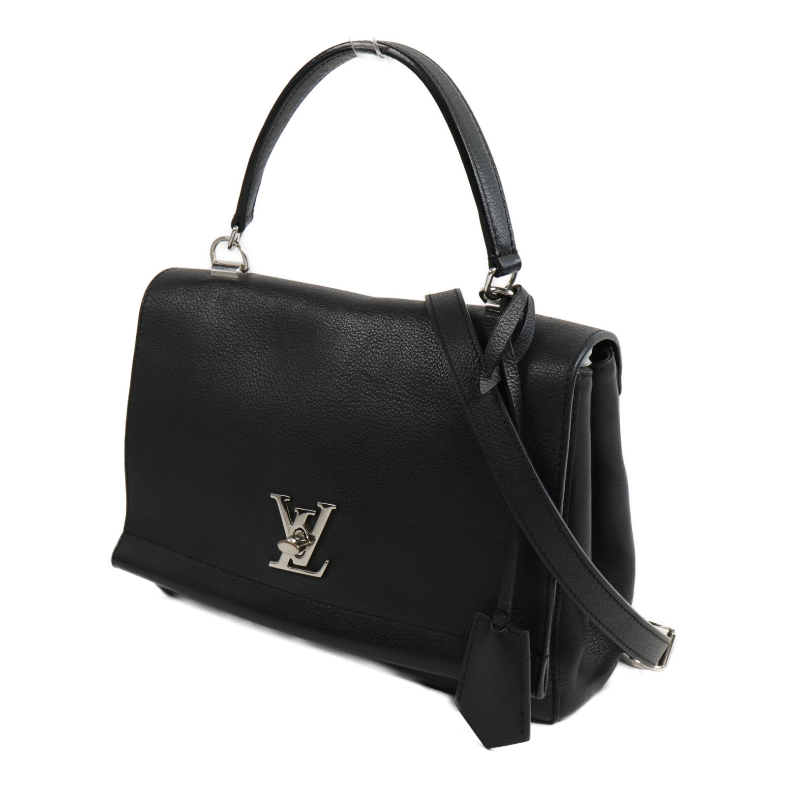 LOUIS VUITTON 牛皮皮革Lock Me手挽肩背兩用袋