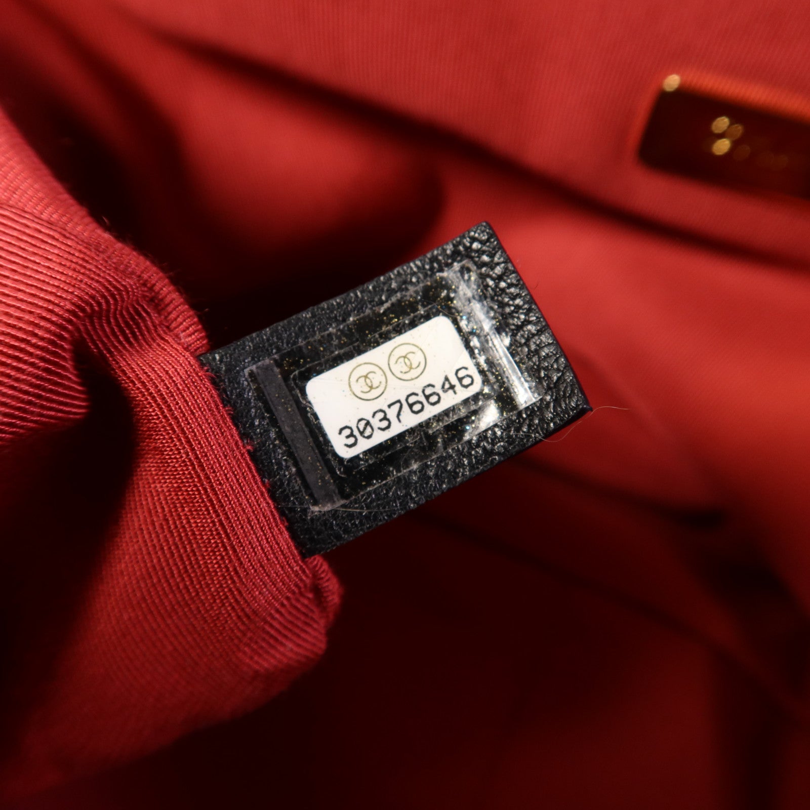 CHANEL 羊皮皮革Chanel 19 Large鏈帶手挽肩背兩用袋