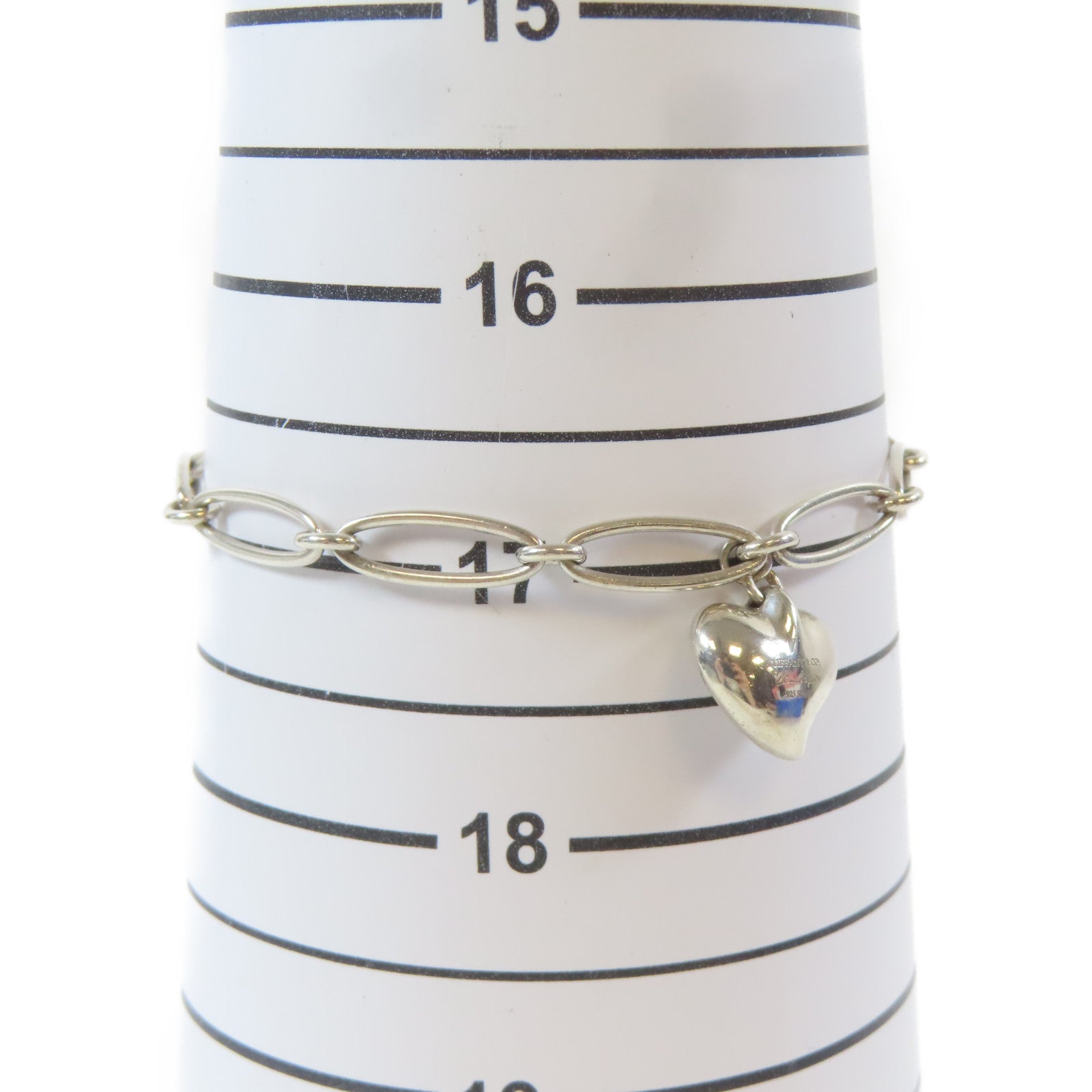 TIFFANY＆CO 925純銀Bracelet手鏈#17cm