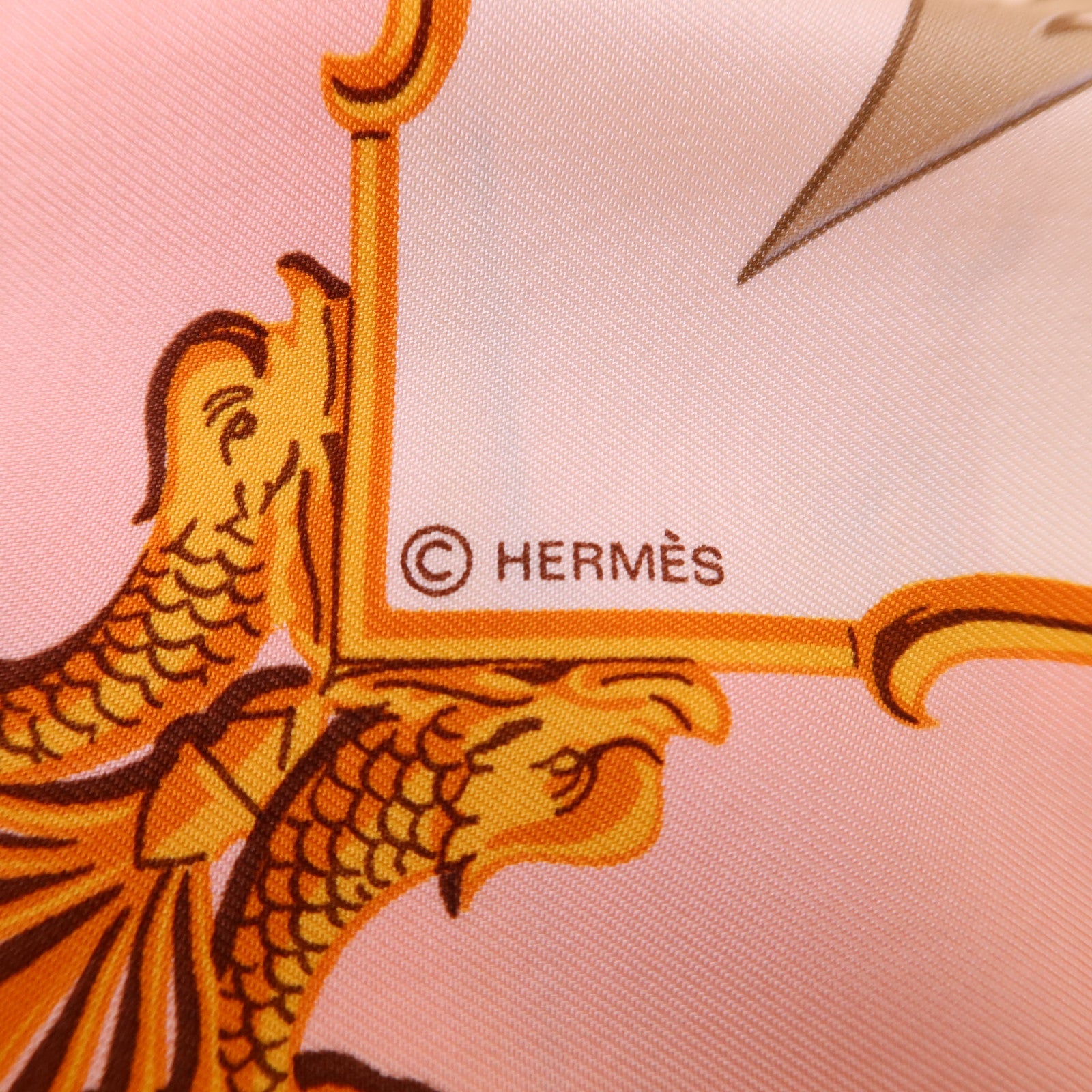 HERMES 絲質Scarf 90X90絲巾