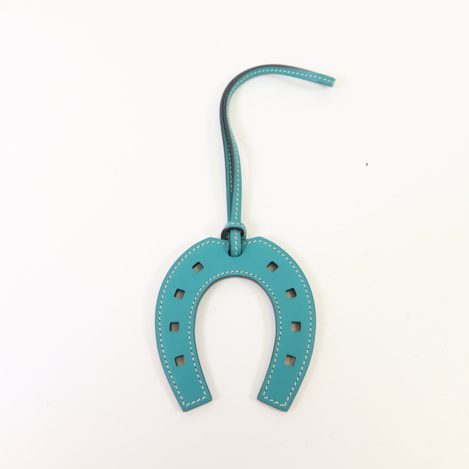 HERMES Swift皮革Paddock Horse Shoes Charm掛飾