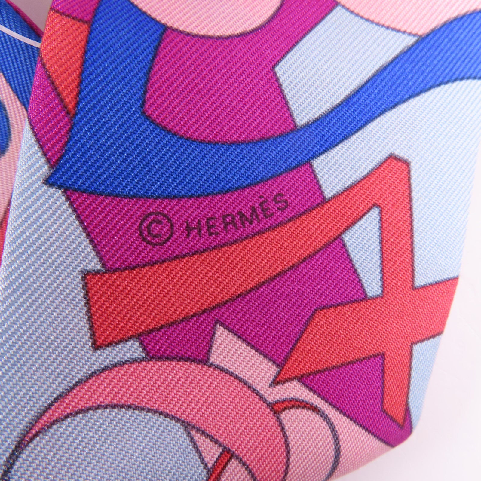 HERMES 絲質Twilly絲巾