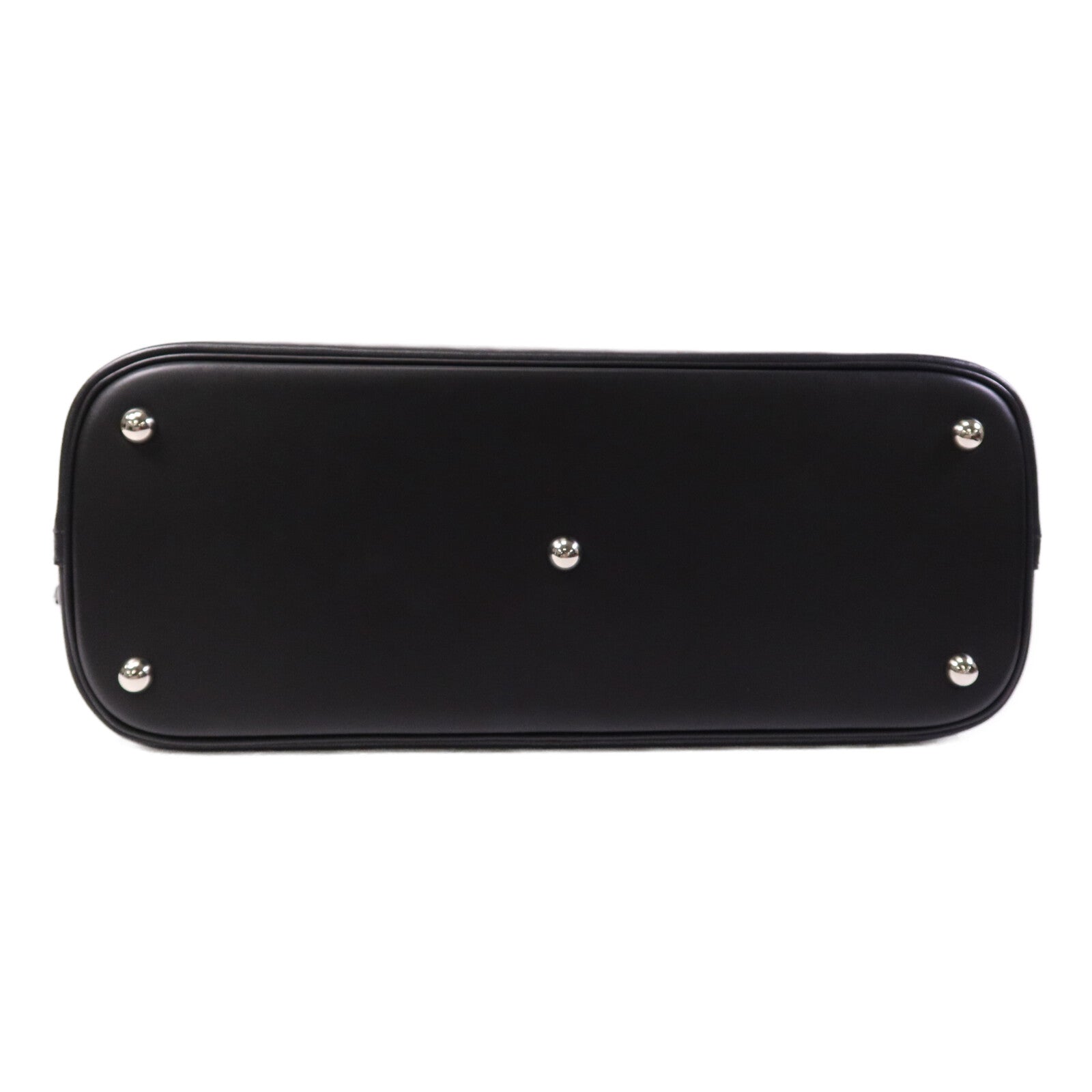 HERMES Box Calf皮革Bolide 37銀扣手挽肩背兩用袋Noir