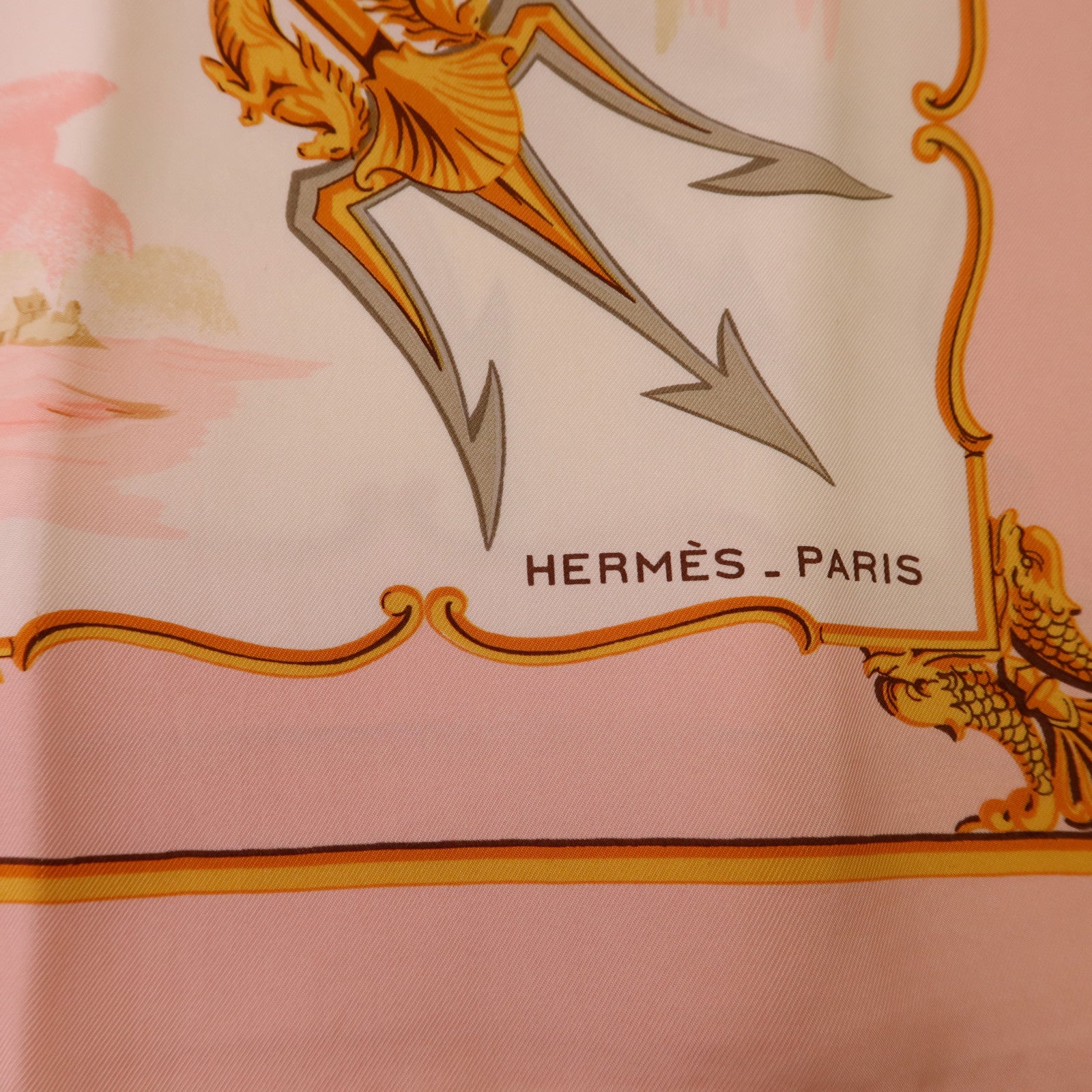 HERMES 絲質Scarf 90X90絲巾