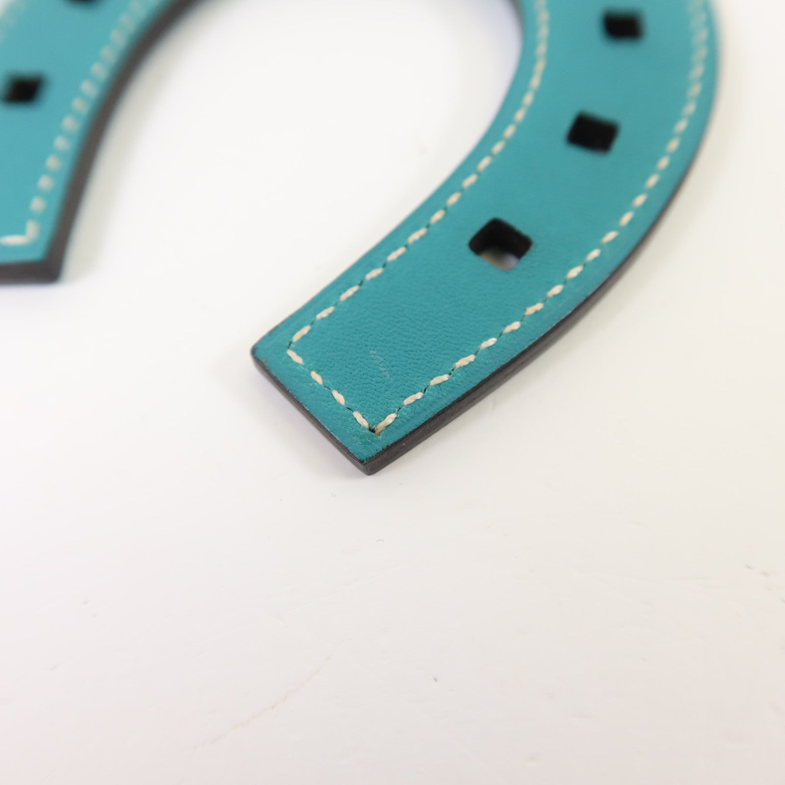 HERMES Swift皮革Paddock Horse Shoes Charm掛飾