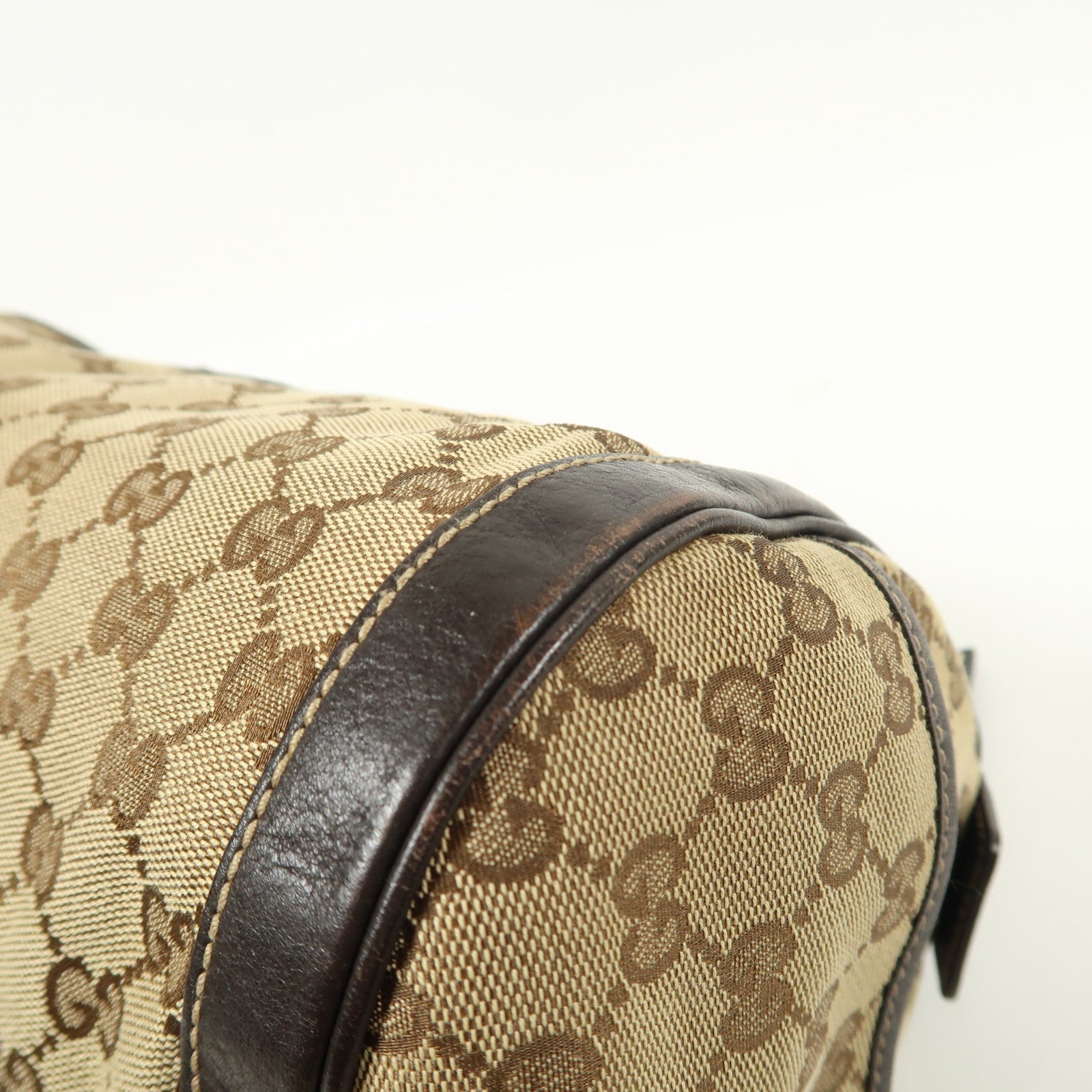 GUCCI 帆布Hand Bag金扣手挽袋