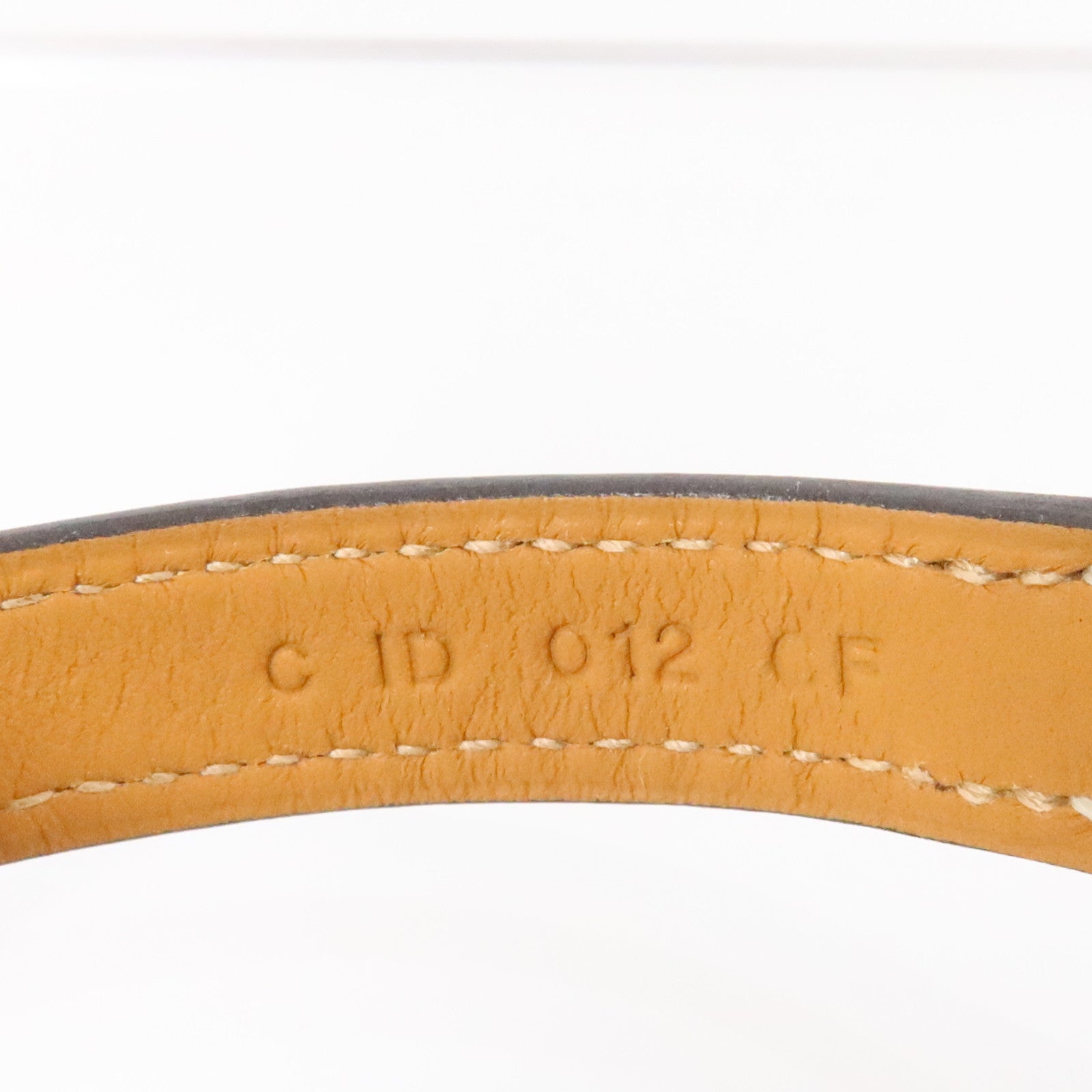 HERMES 蜥蜴皮革Rivale Double Tour Bracelet金扣手鏈Natura