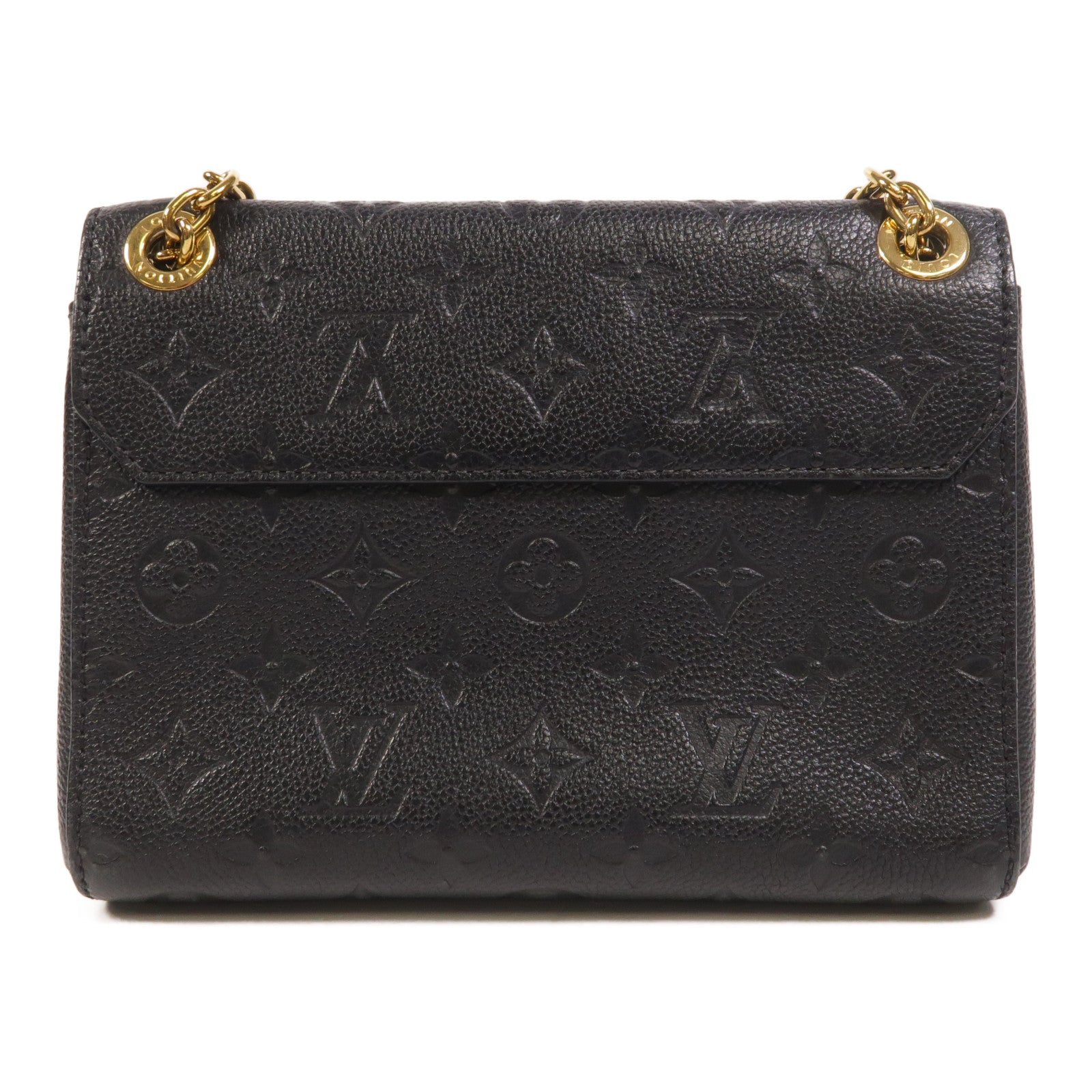 LOUIS VUITTON Monogram Empreinte Vavin BB金扣鏈帶肩背袋