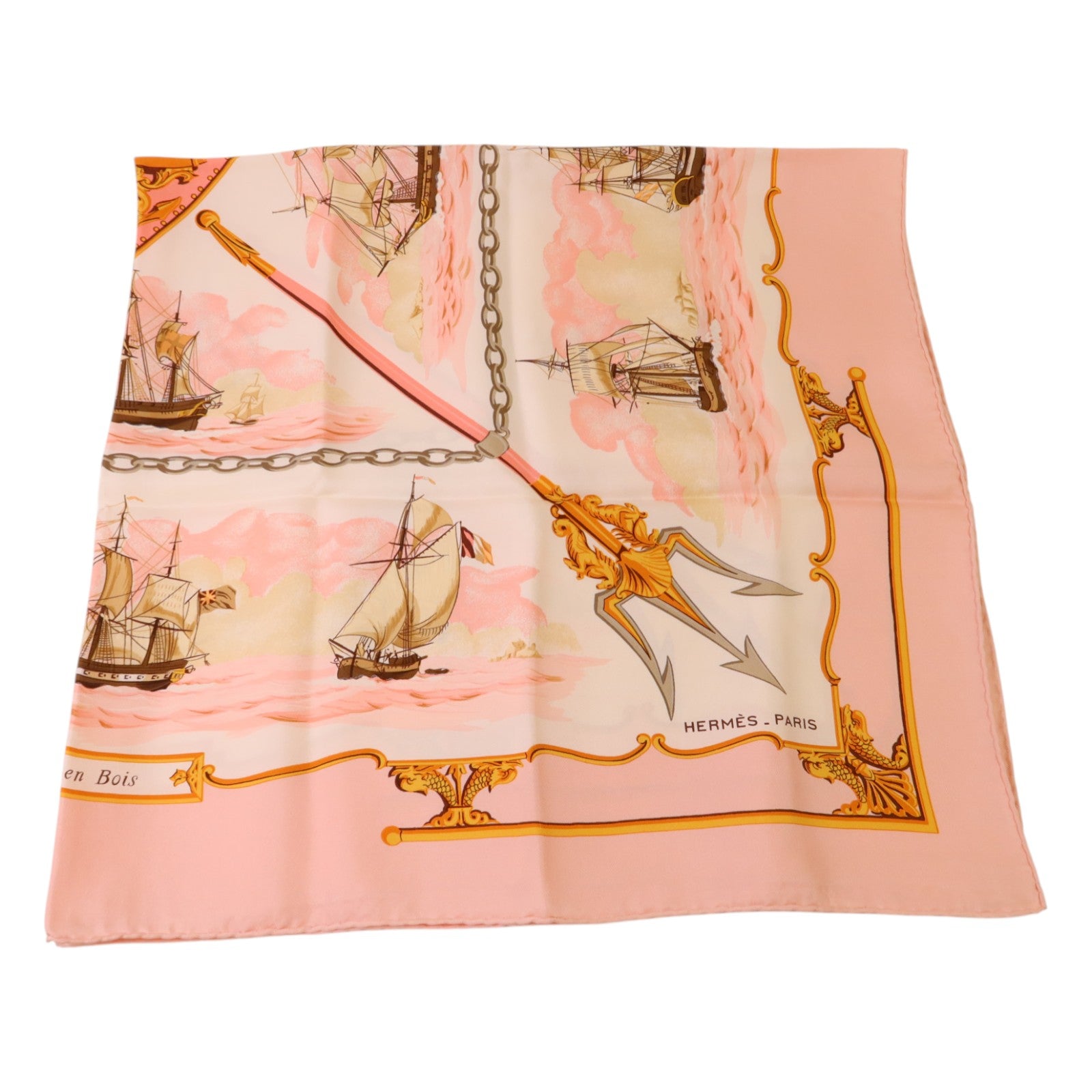 HERMES 絲質Scarf 90X90絲巾