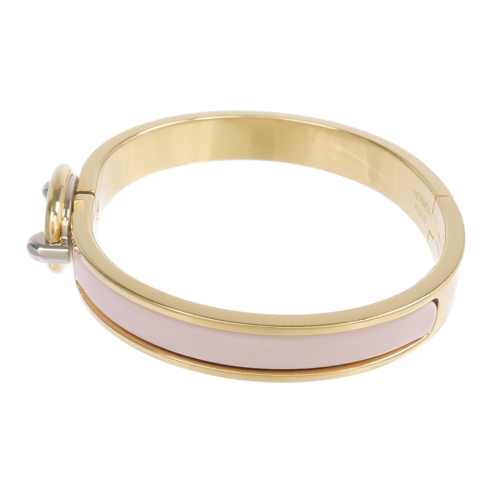 HERMES 金屬/琺瑯Mini Clic Chaine D'Ancre Bracelet手鐲