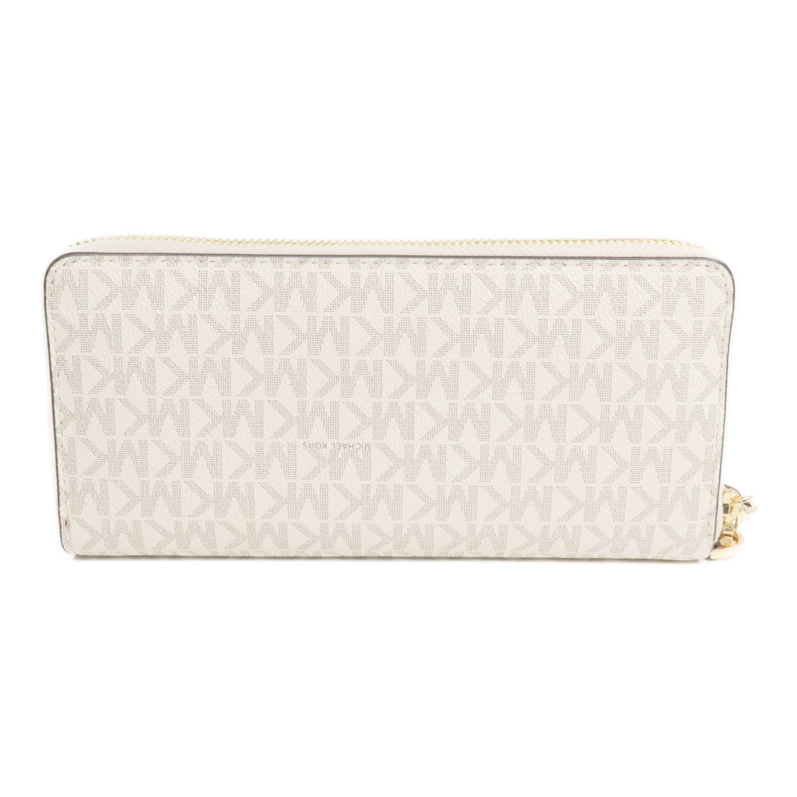 Michael Kors 塗層帆布Long Wallet金扣長錢包