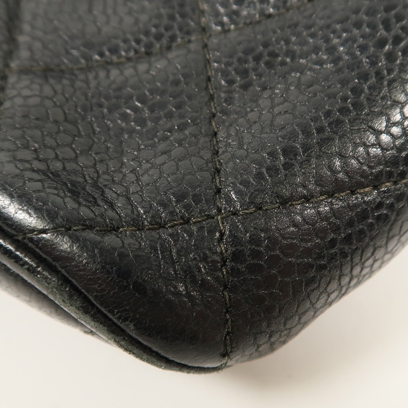 CHANEL 牛皮皮革Waist Bag金扣腰包