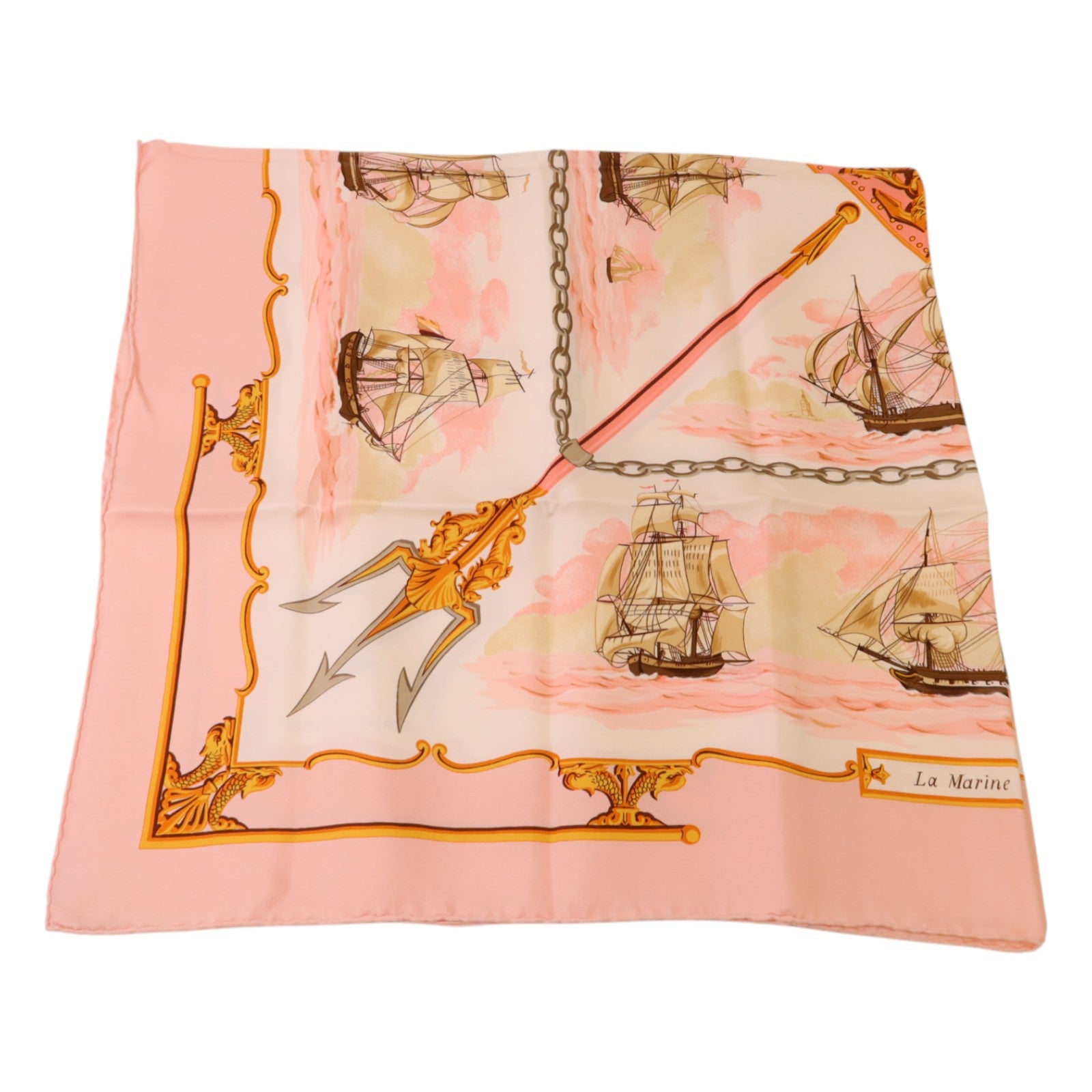 HERMES 絲質Scarf 90X90絲巾