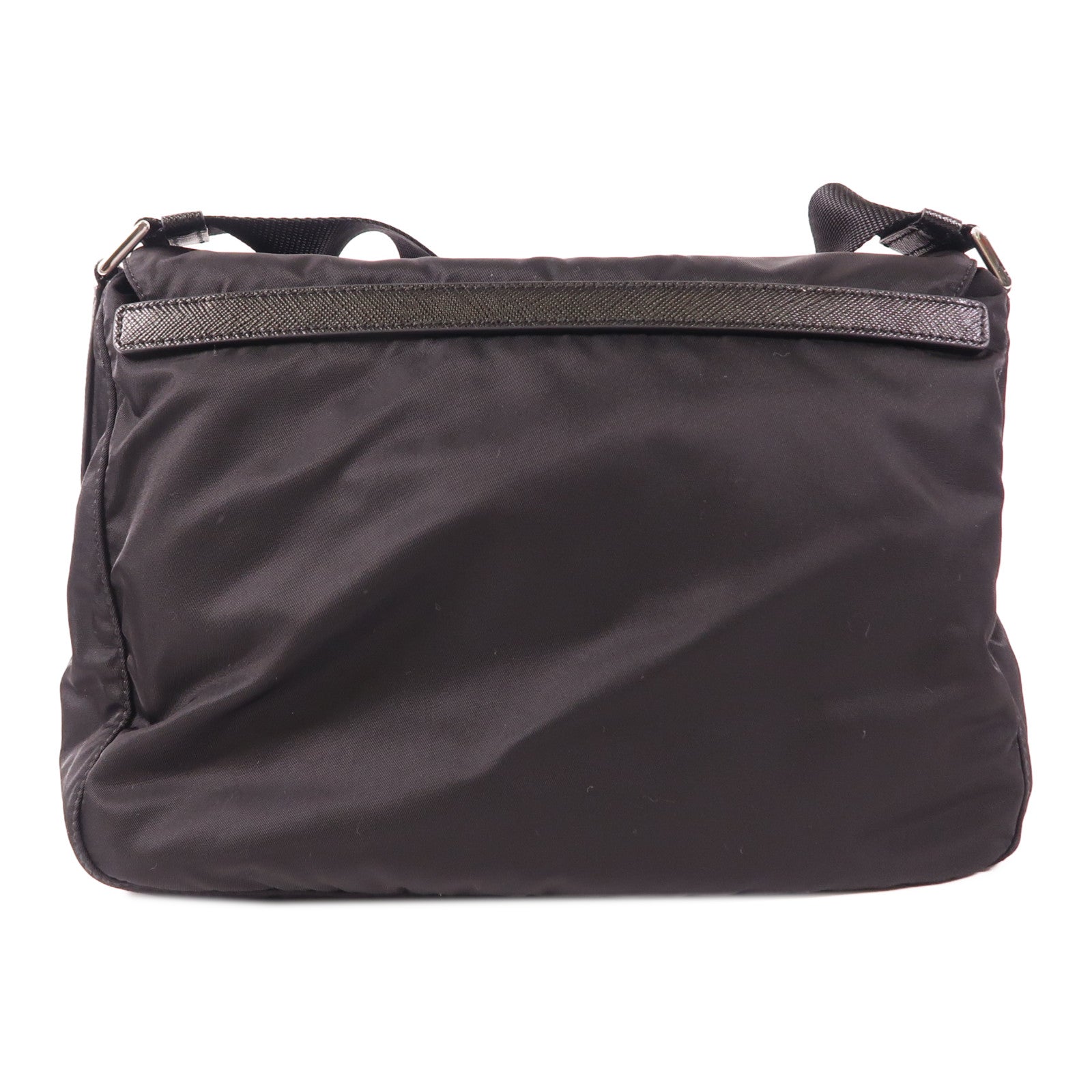 PRADA 尼龍Re-Nylon Shoulder Bag銀扣肩背袋