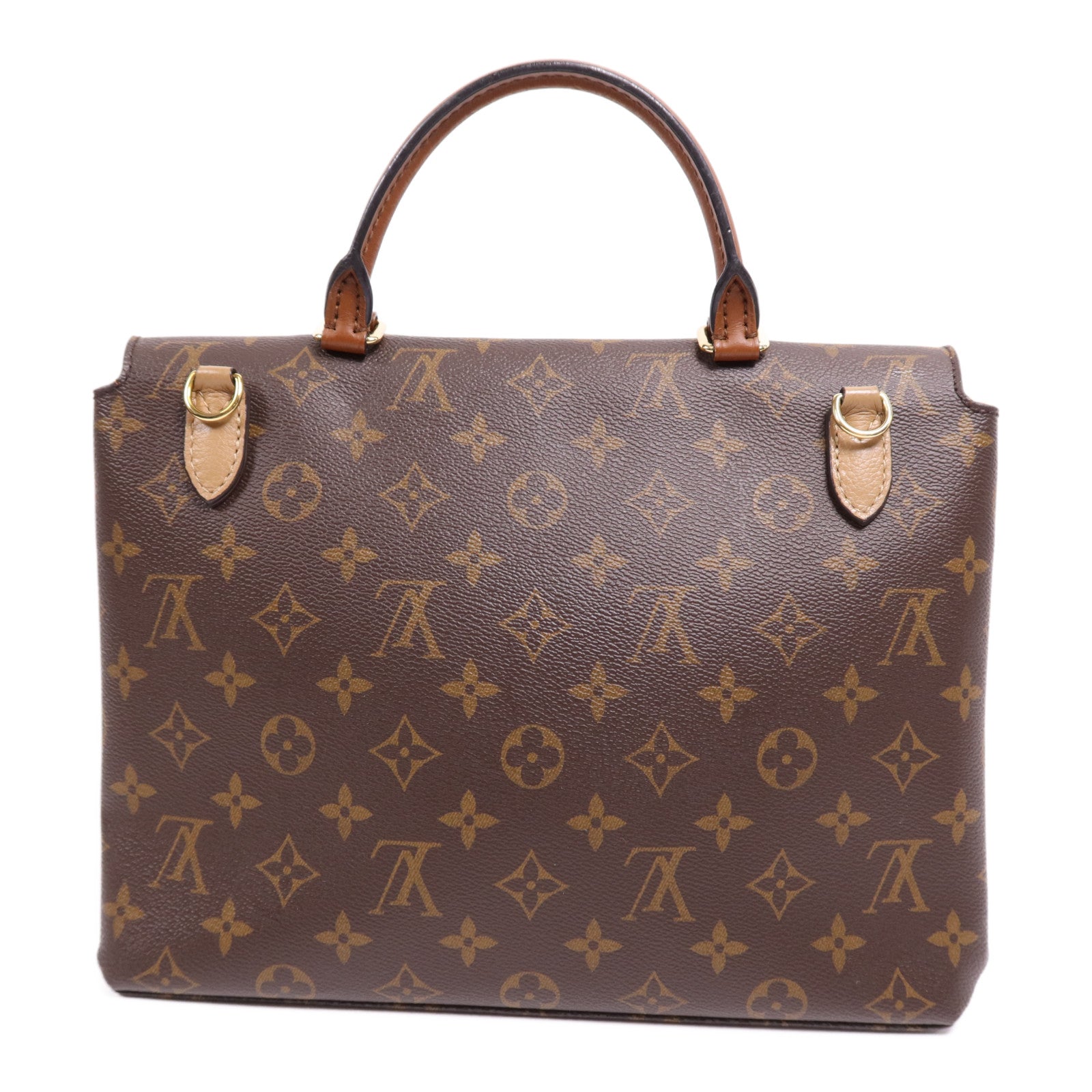 LOUIS VUITTON Monogram Marignan金扣手挽肩背兩用袋