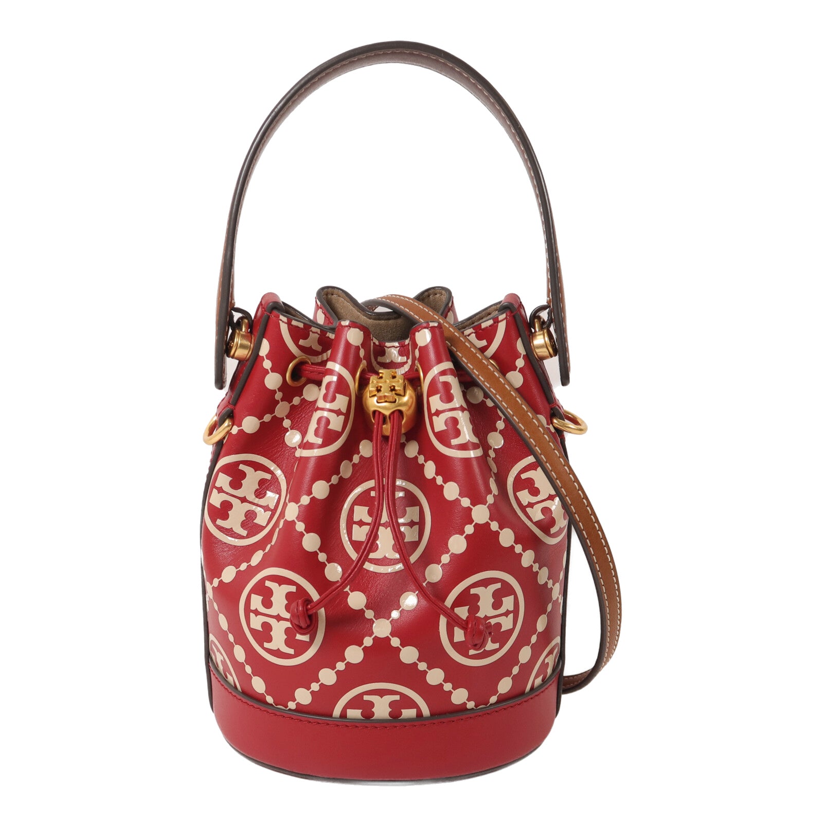 Tory Burch 牛皮皮革Bucket Bag手挽肩背兩用袋