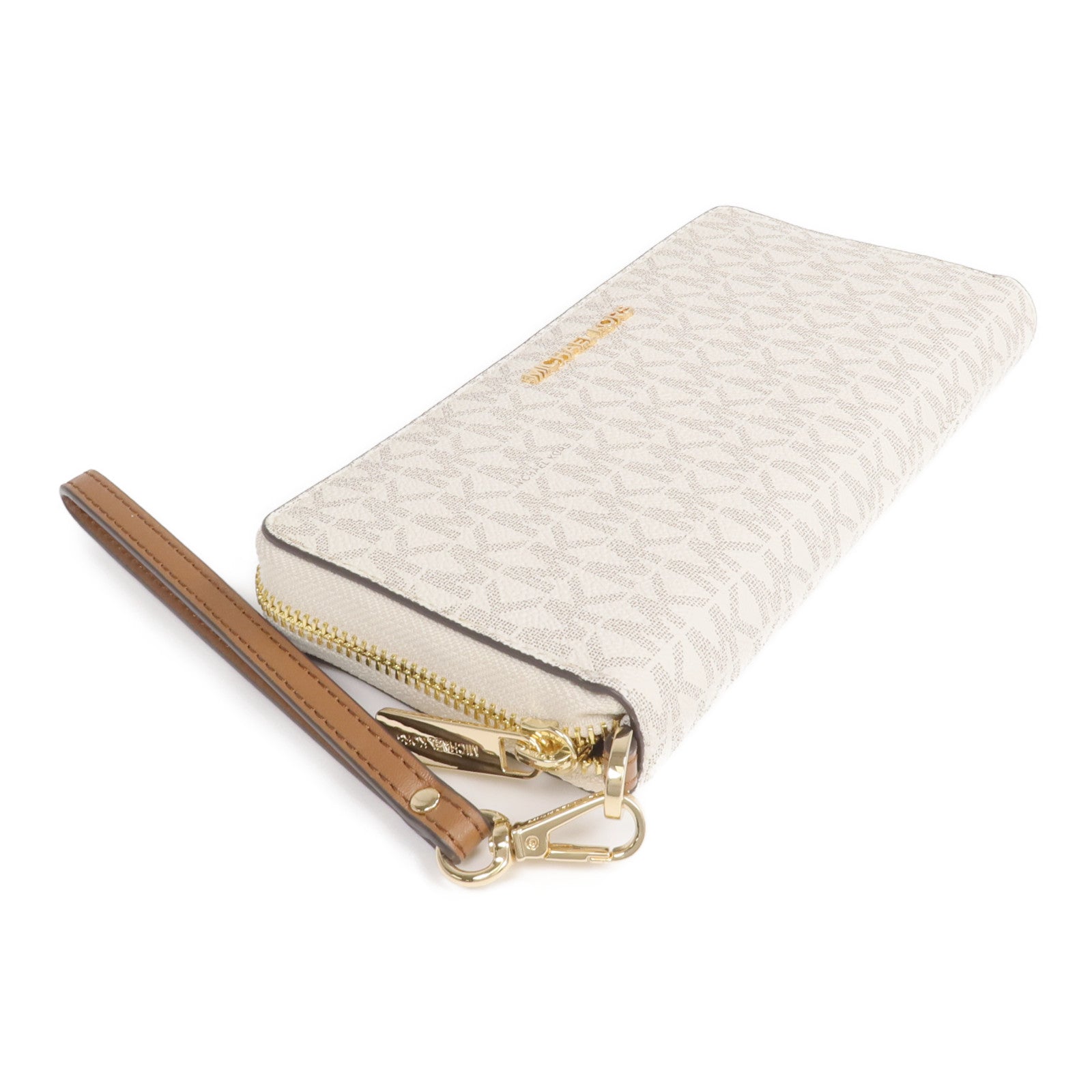 Michael Kors 塗層帆布Long Wallet金扣長錢包