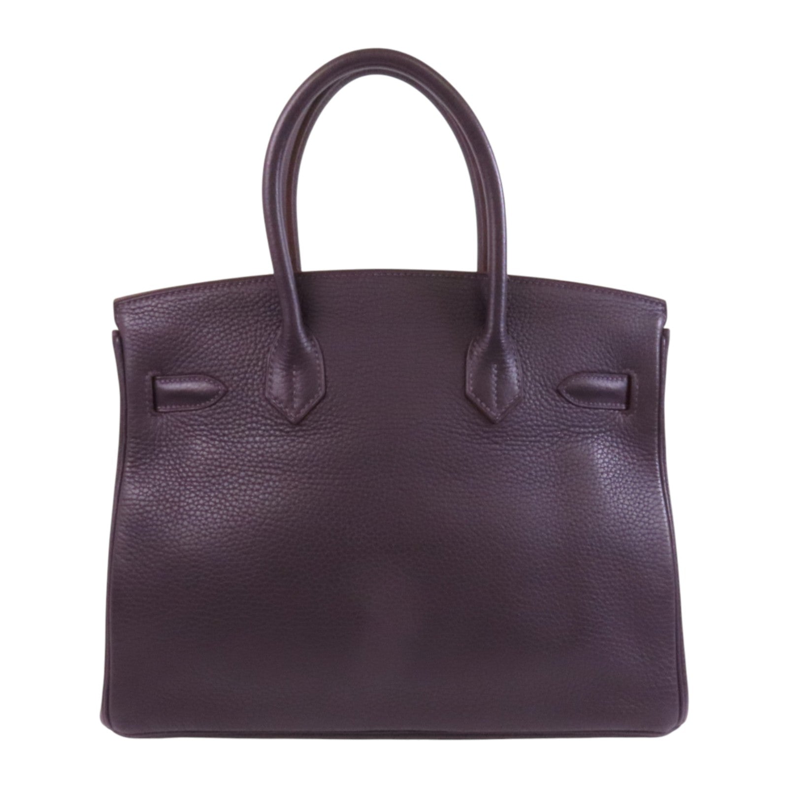 HERMES Togo皮革Birkin 30銀扣手挽袋