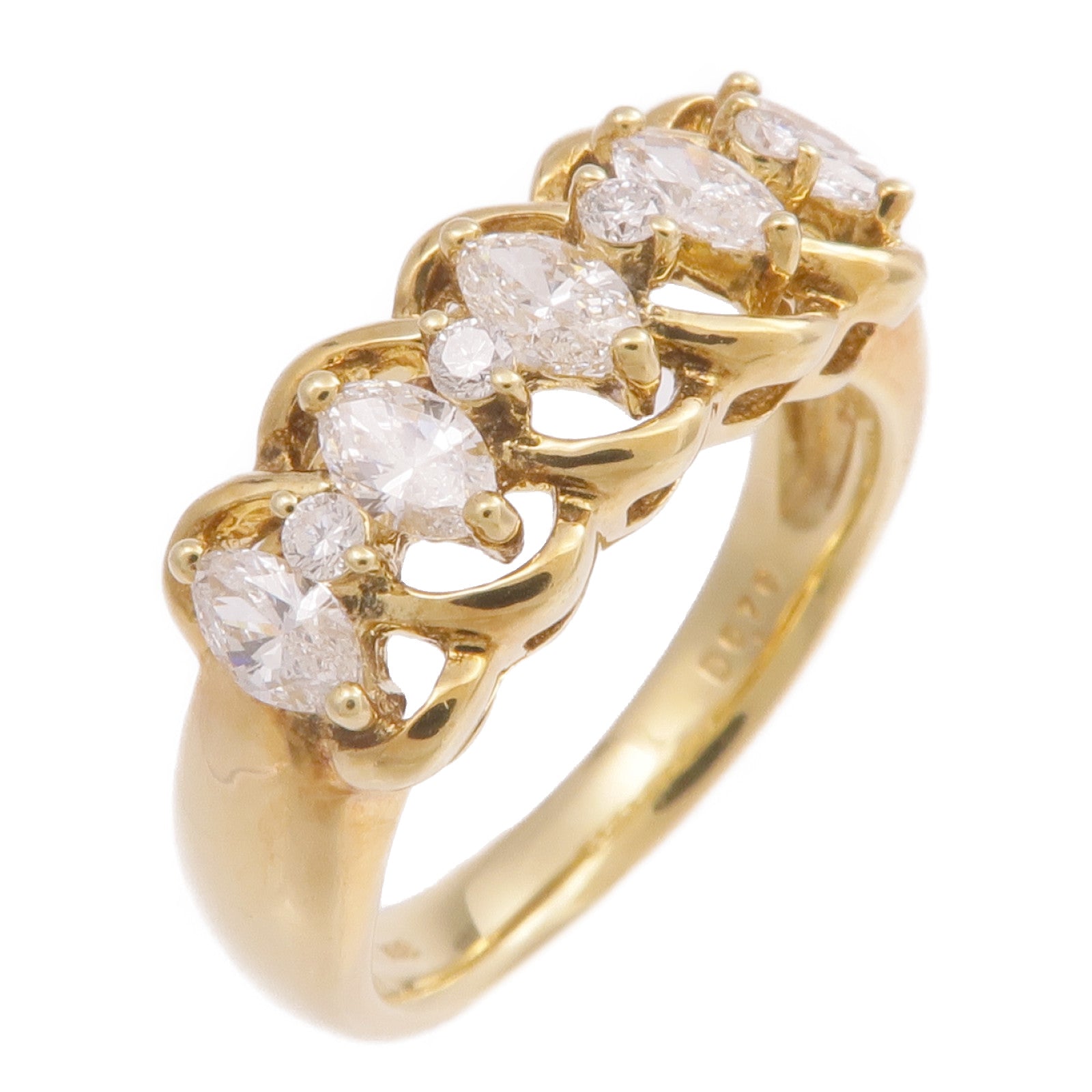 JEWELRY 18K黃金Diamond Ring鑽石戒指US#6