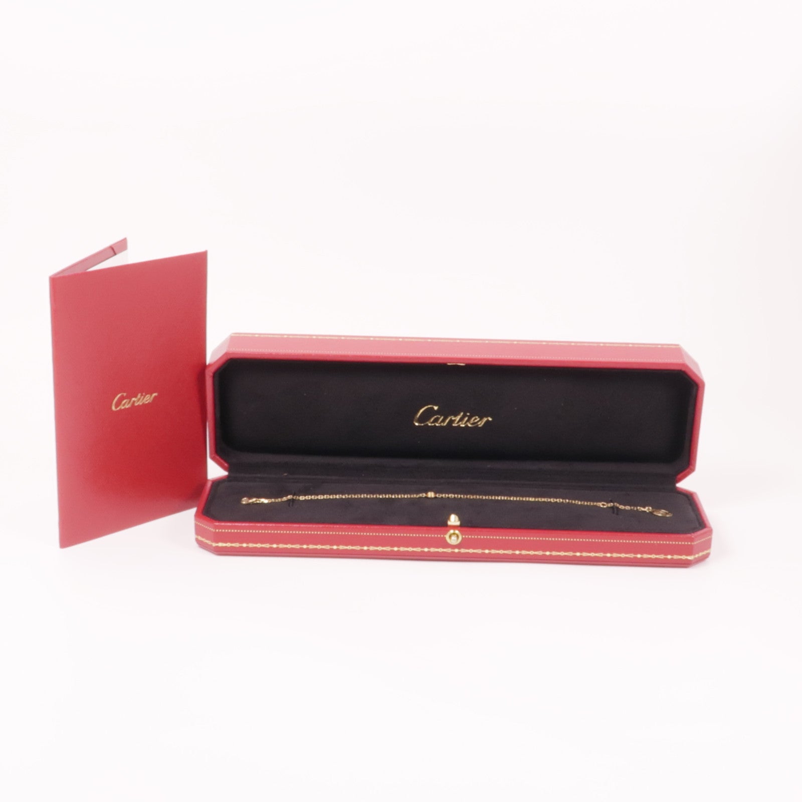 CARTIER 18K玫瑰金Diamond Bracelet鑽石手鏈