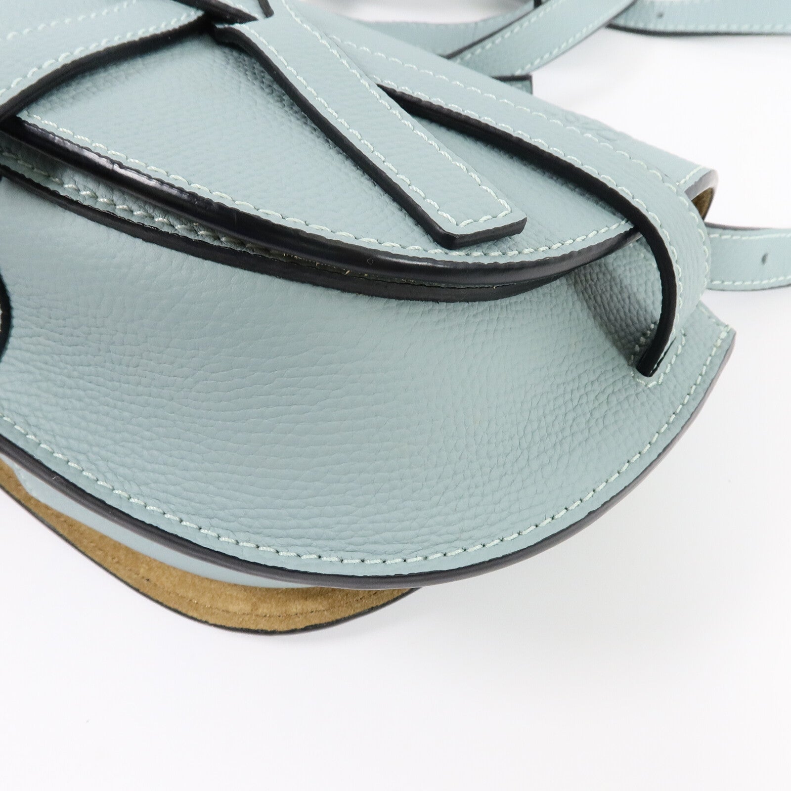 LOEWE 牛皮皮革Mini Gate Dual肩背袋