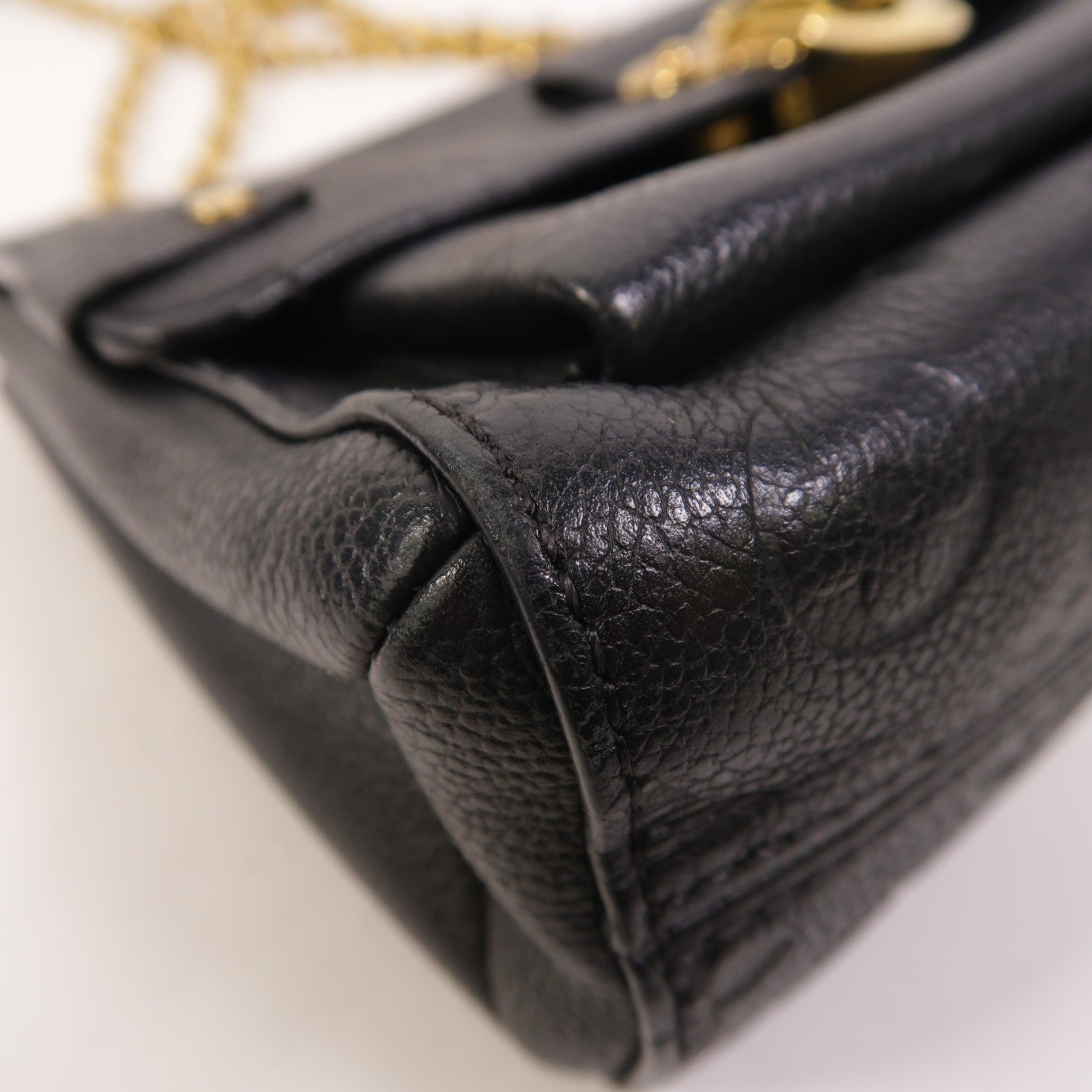 LOUIS VUITTON Monogram Empreinte Vavin BB金扣鏈帶肩背袋