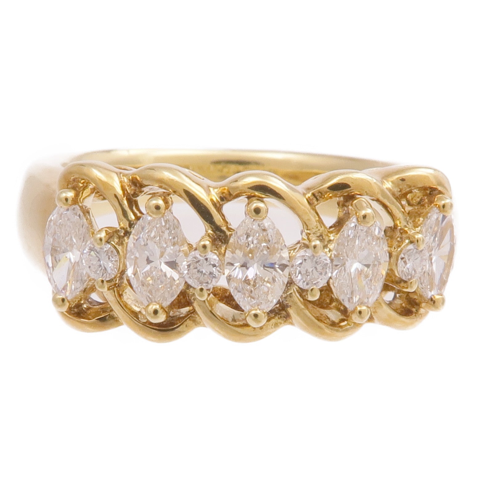 JEWELRY 18K黃金Diamond Ring鑽石戒指US#6