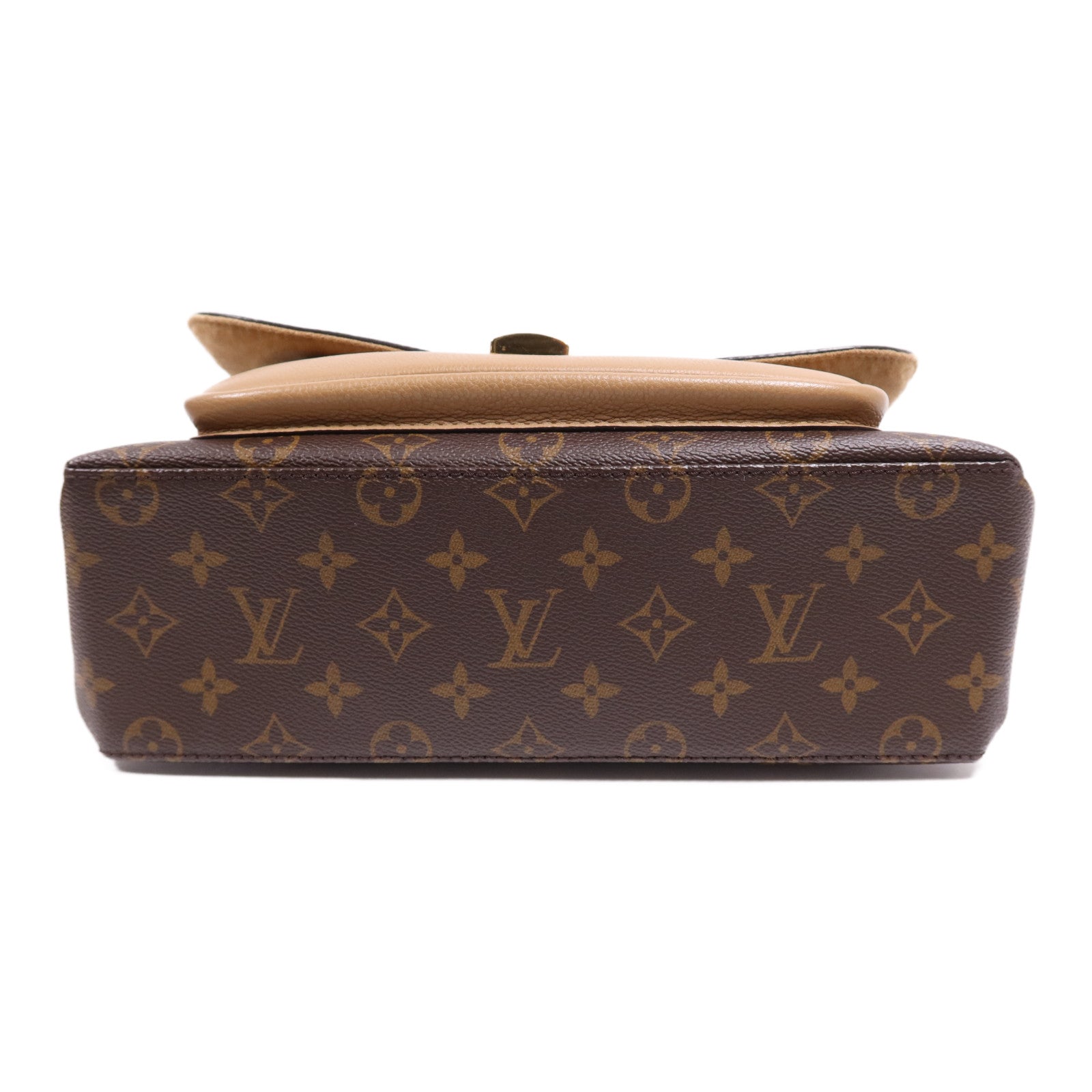 LOUIS VUITTON Monogram Marignan金扣手挽肩背兩用袋