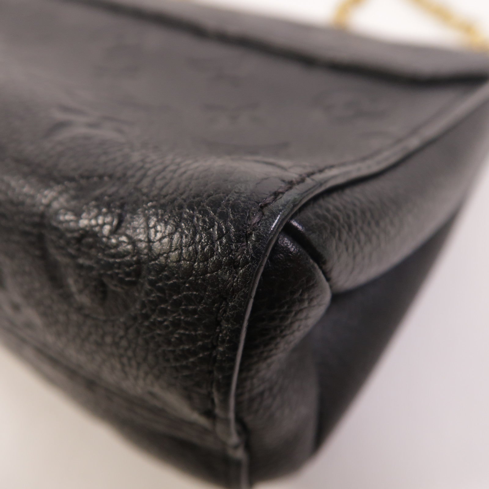 LOUIS VUITTON Monogram Empreinte Vavin BB金扣鏈帶肩背袋