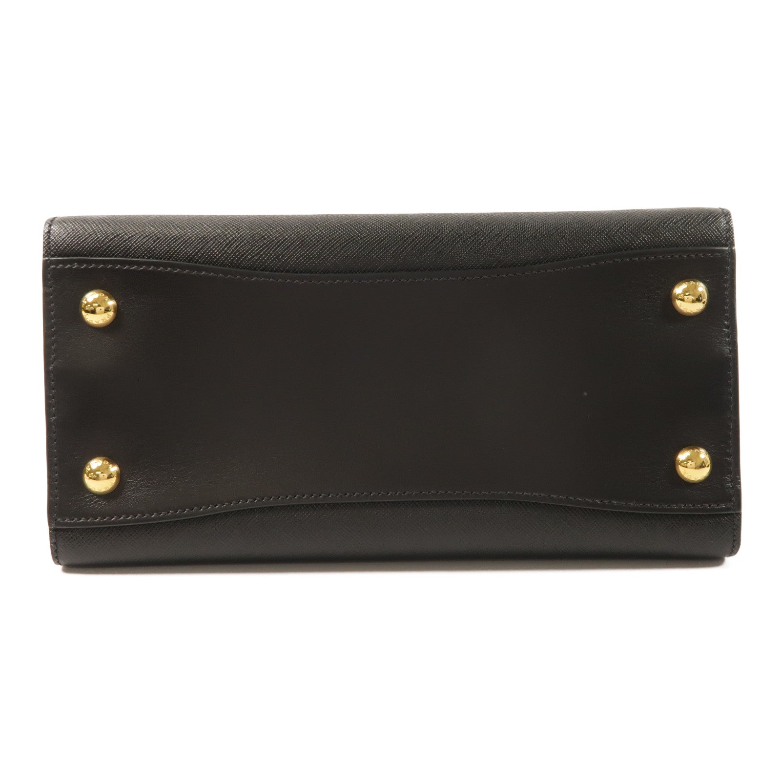 PRADA 牛皮皮革2 Way Shoulder Bag金扣手挽肩背兩用袋