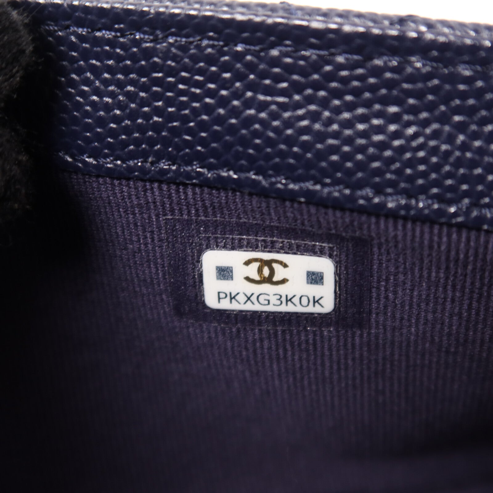 CHANEL 牛皮皮革Phone Case Bag金扣鏈帶肩背袋
