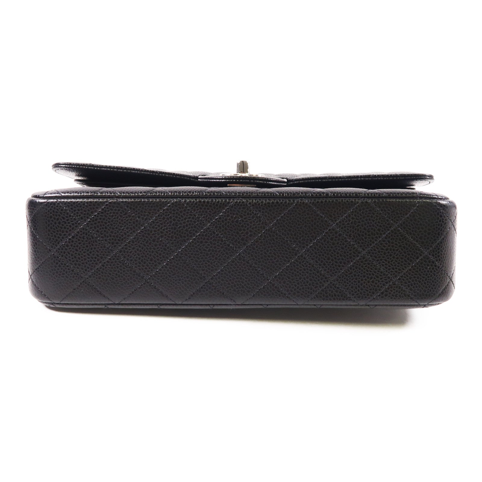 CHANEL 牛皮皮革Classic 25銀扣鏈帶肩背袋