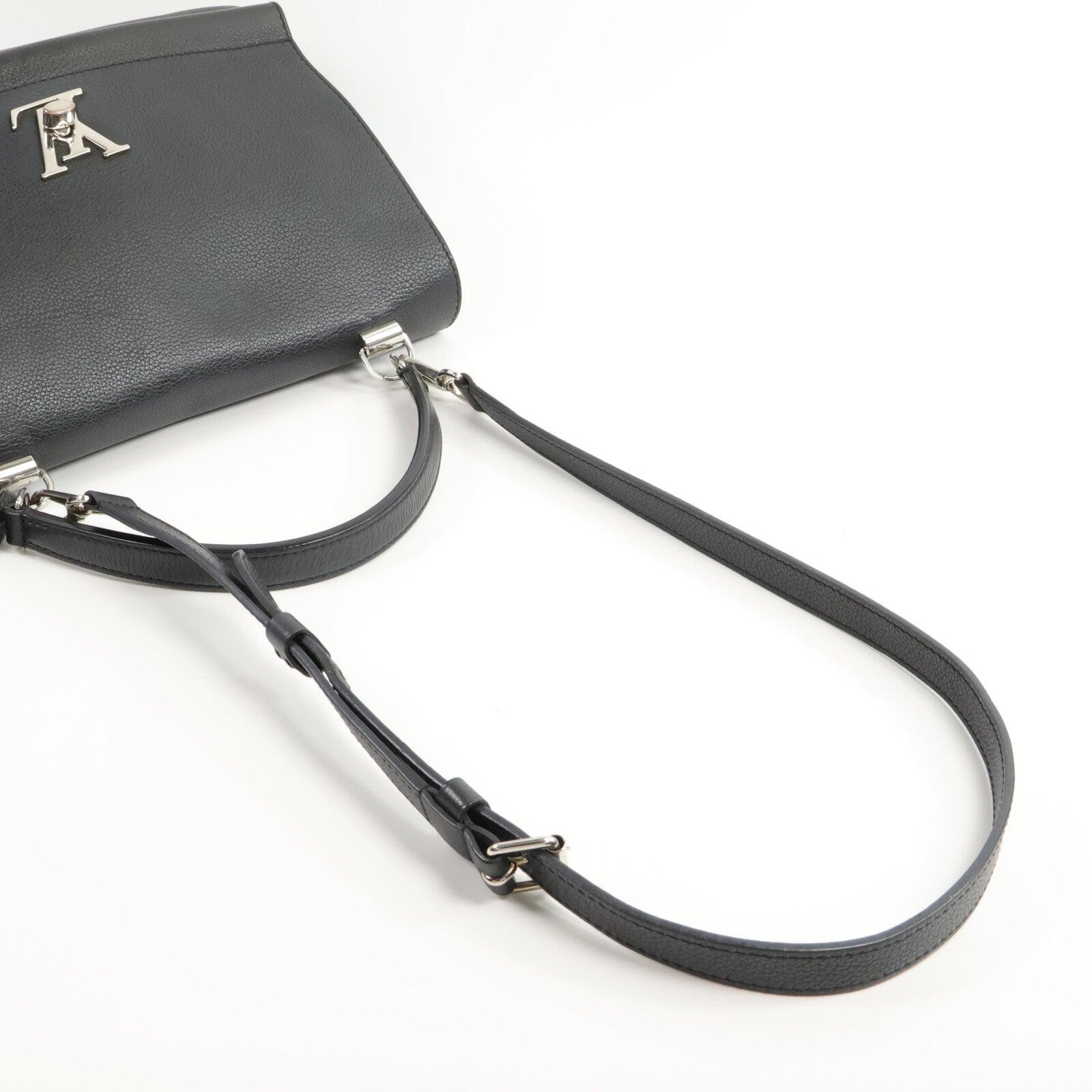 LOUIS VUITTON 牛皮皮革Lock Me手挽肩背兩用袋